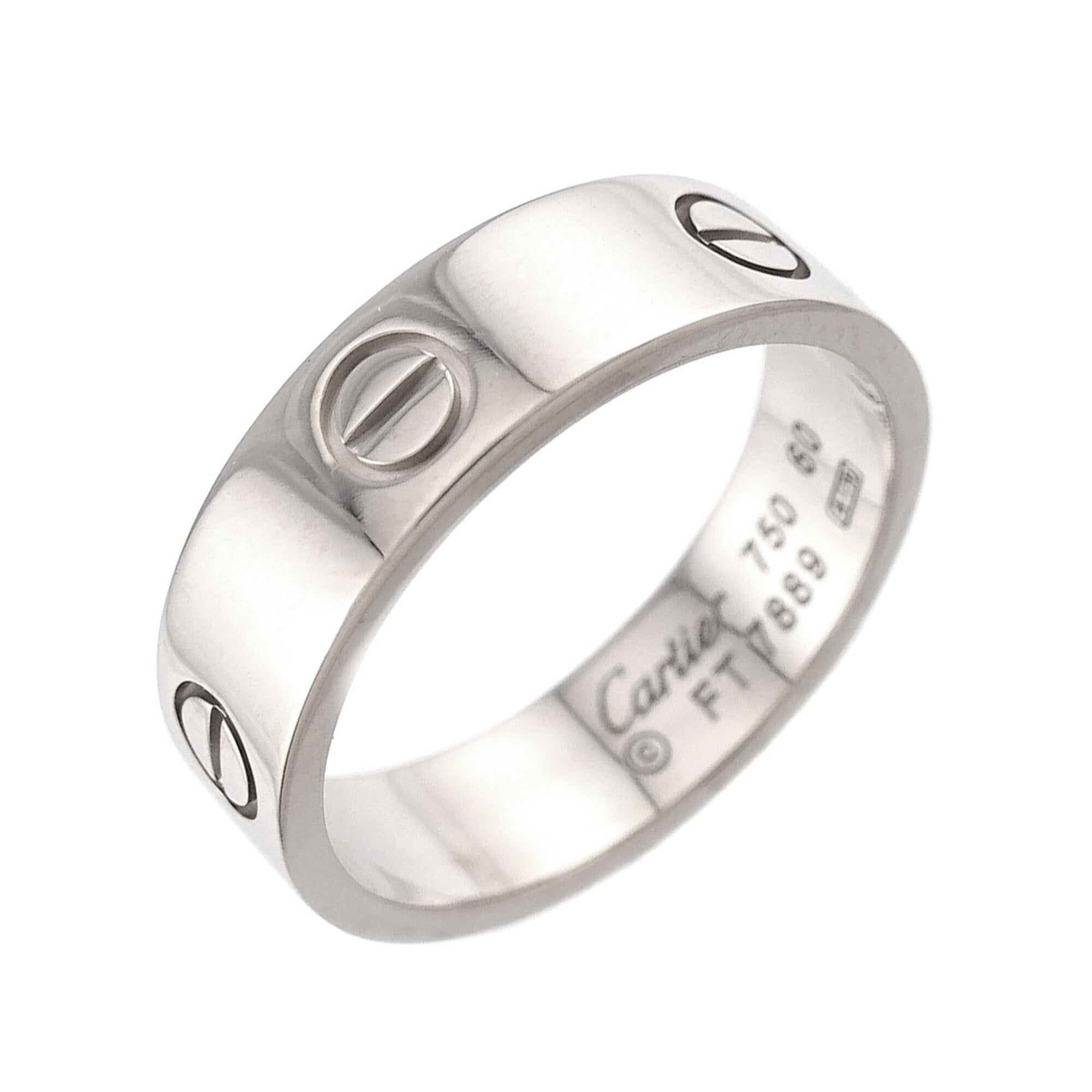 Cartier White Gold (18K) Band Ring (Pre-Owned)