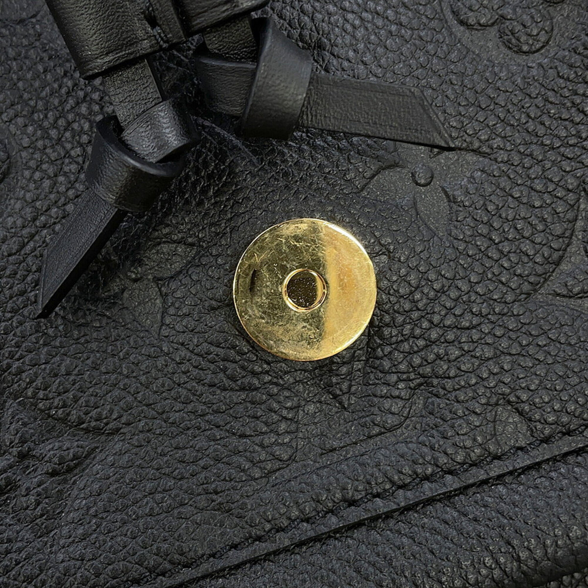 Louis Vuitton Black Monogram Noir Monogram Empreinte Backpack (Pre-Owned)