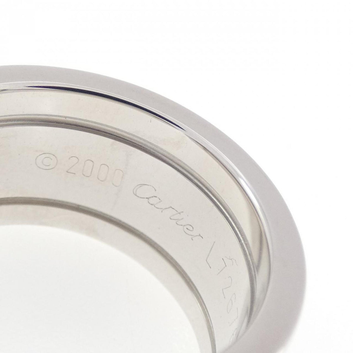 Cartier White Gold (18K) Band Ring (Pre-Owned)