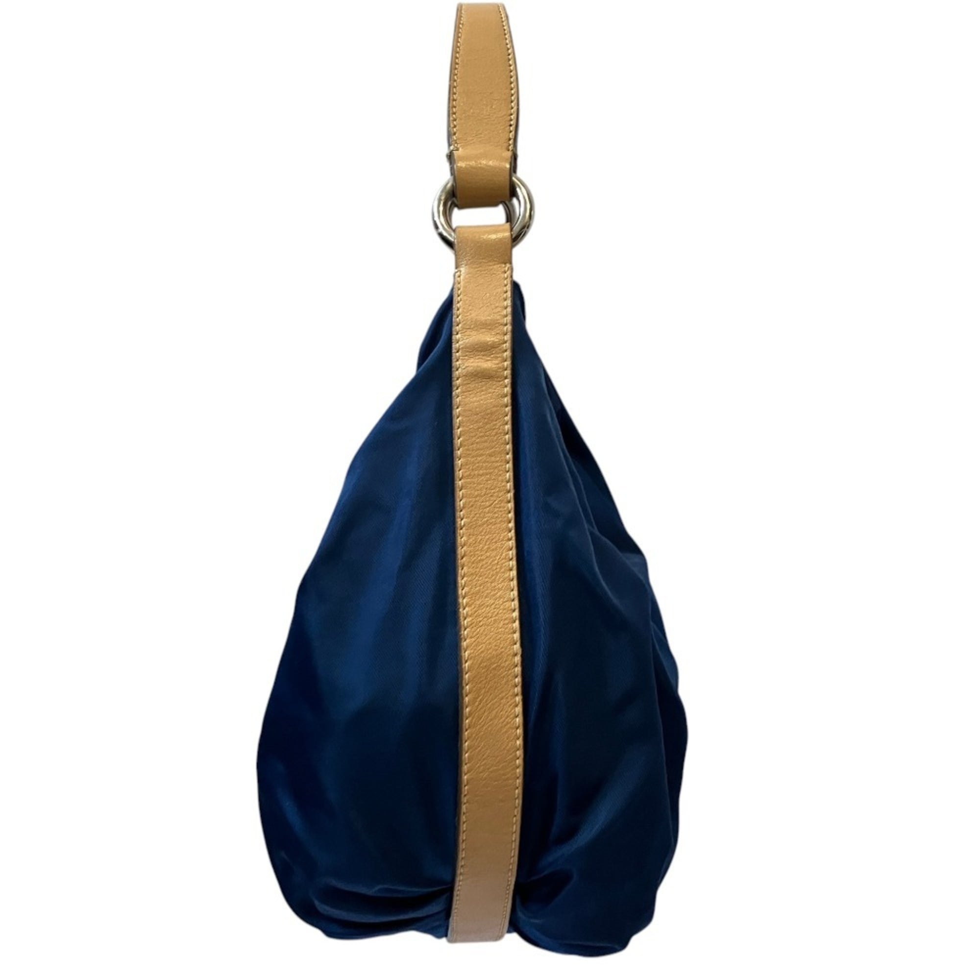 Prada Blue Nylon Handbag (Pre-Owned)