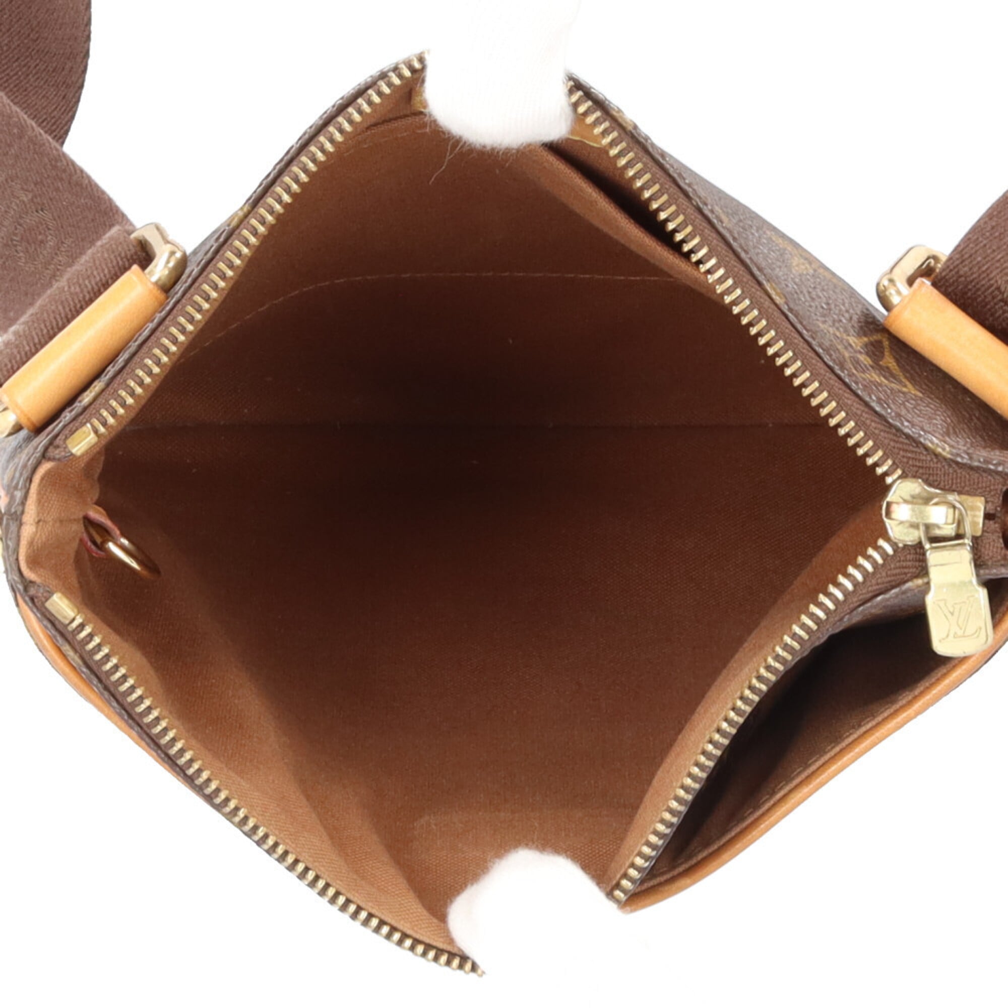 Louis Vuitton Monogram Brown Monogram Pochette Shoulder Bag (Pre-Owned)