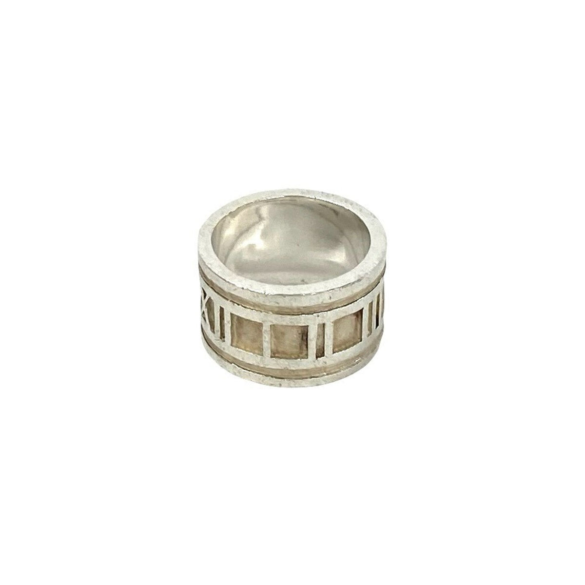 Tiffany Silver Silver 925 Band Ring (Pre-Owned)