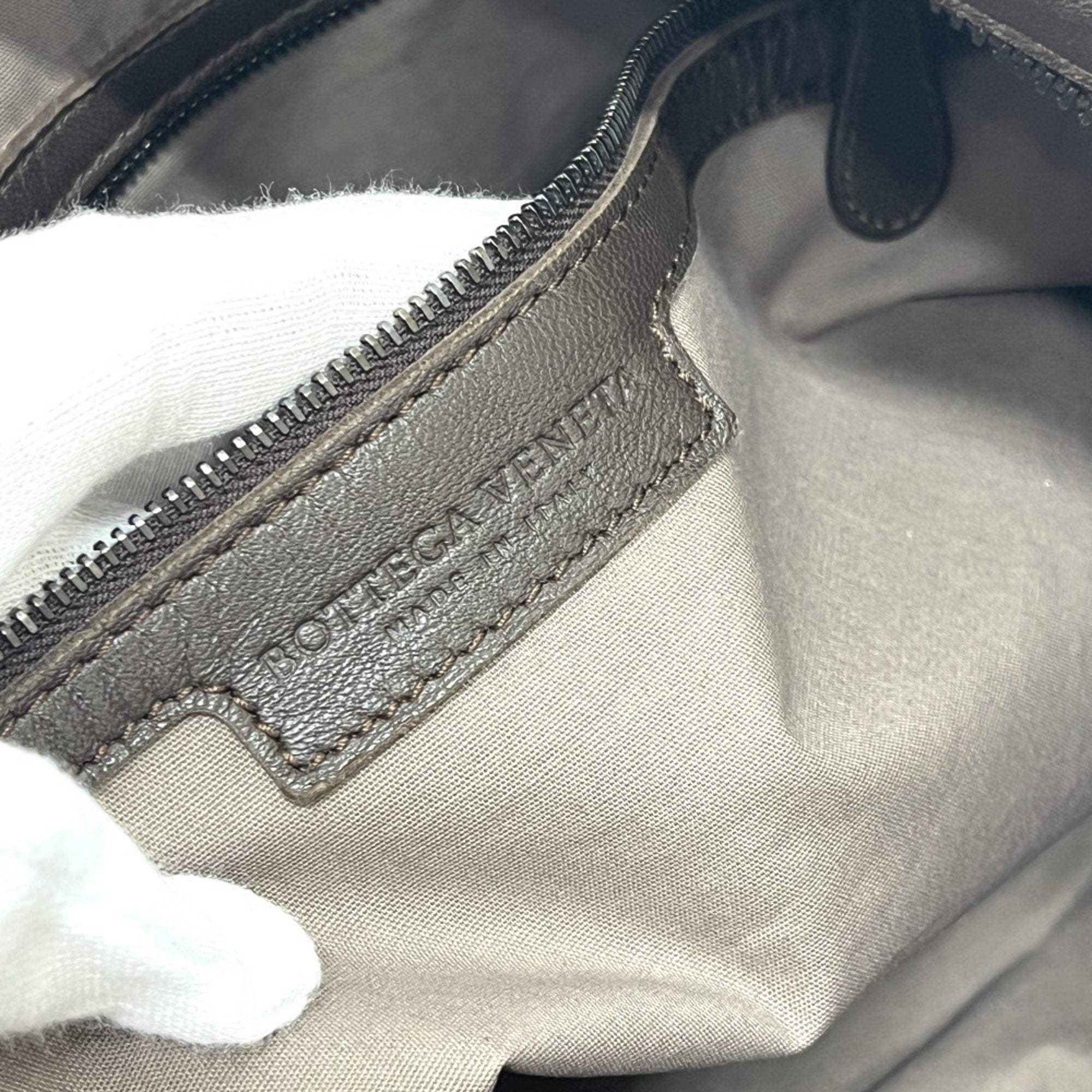 Bottega Veneta Brown Leather Boston Bag (Pre-Owned)