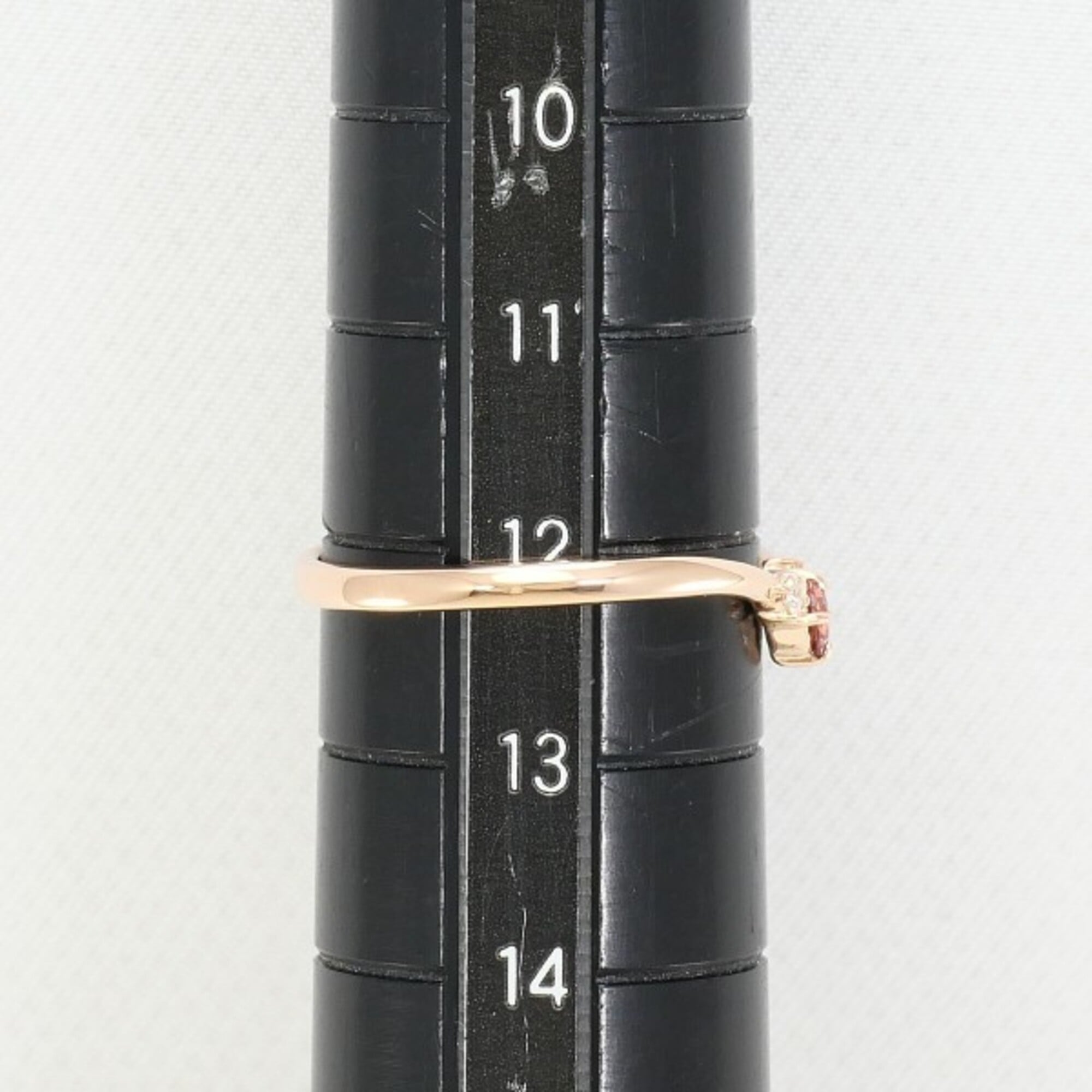 Unbranded Pink Yellow Gold Yellow Gold (10K) Band Ring (Pre-Owned)