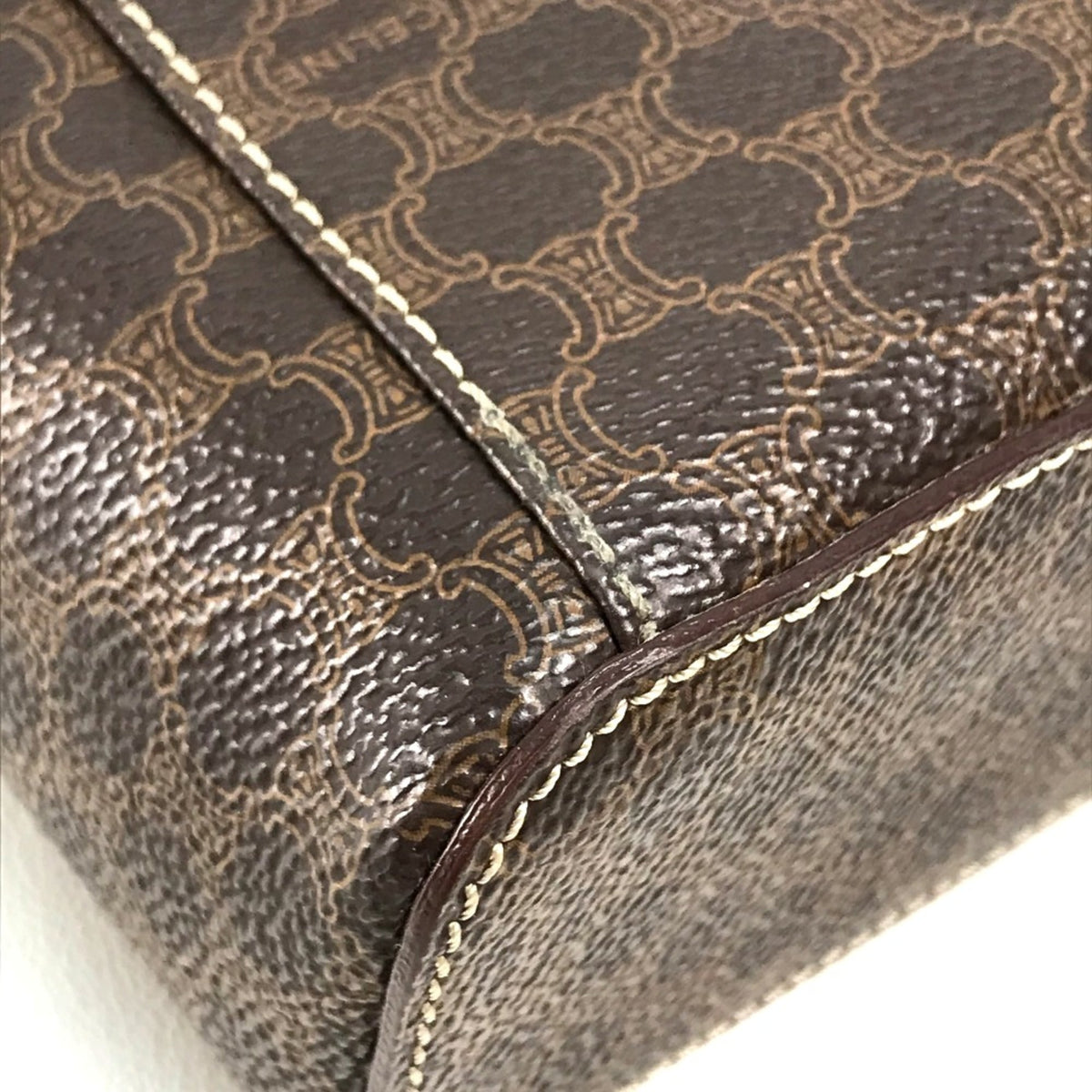 Celine Brown Leather Handbag (Pre-Owned)