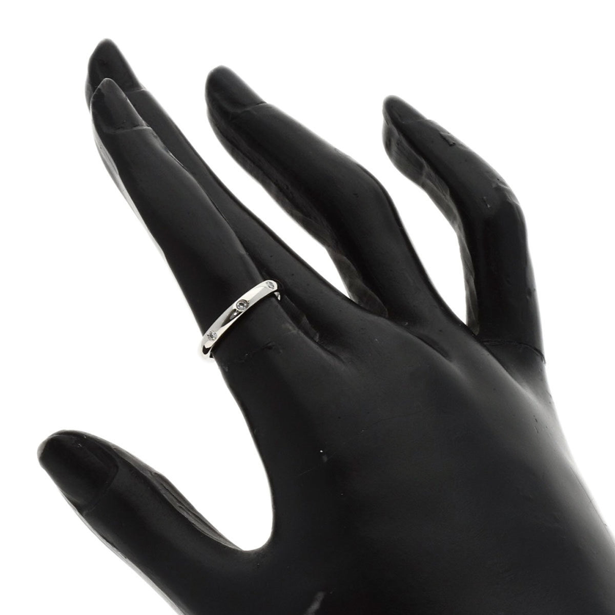 Van Cleef & Arpels Platinum 950 Band Ring (Pre-Owned)