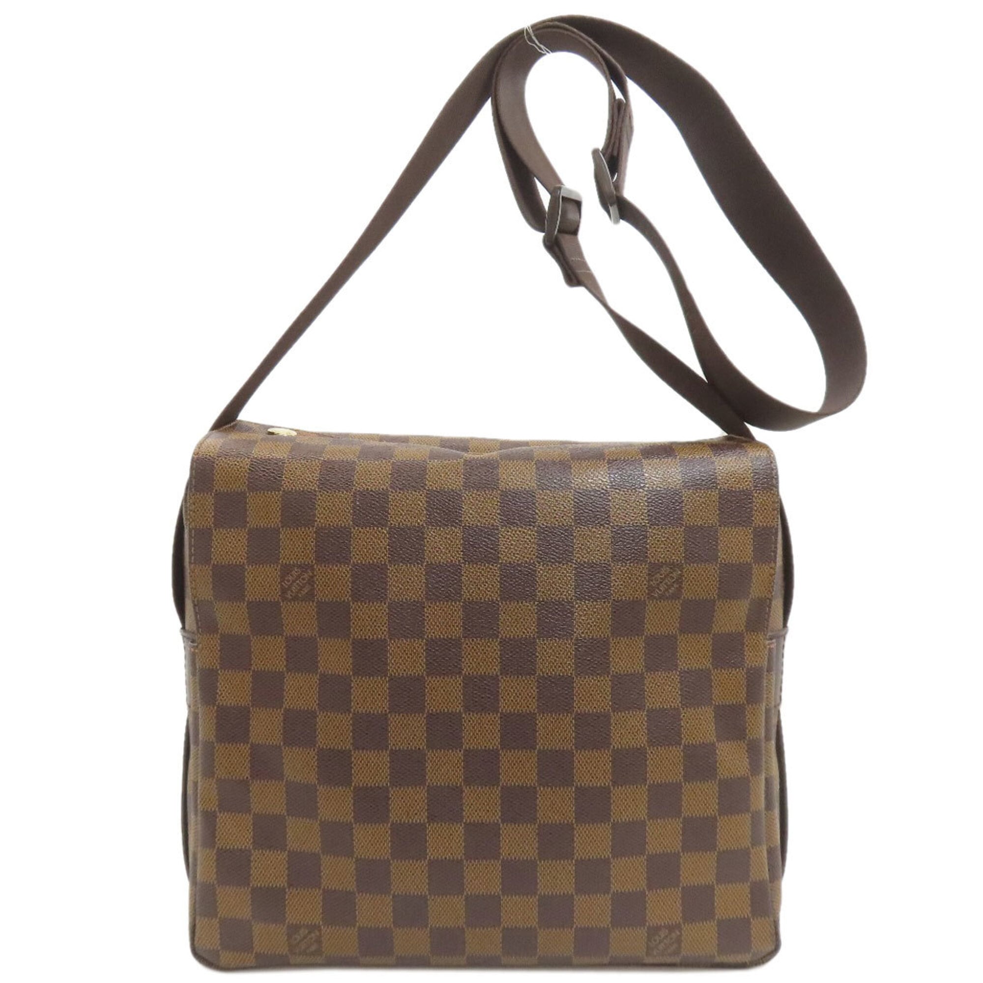 Louis Vuitton Damier Damier Canvas Ebene Damier Canvas Shoulder Bag (Pre-Owned)