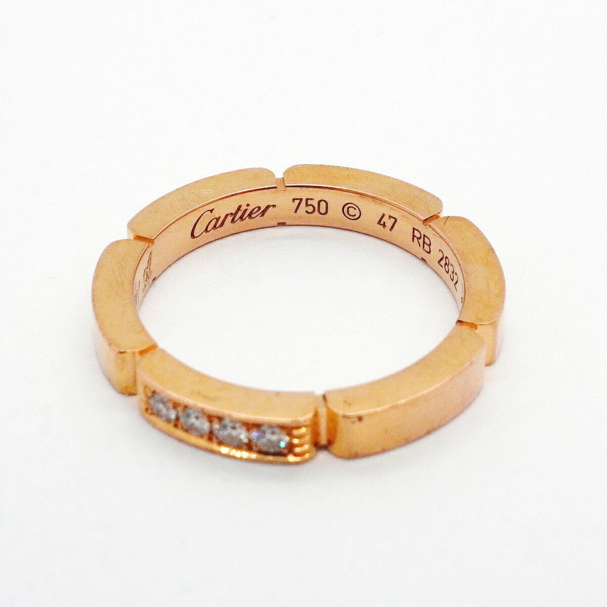 Cartier Pink Gold (18K) Band Ring (Pre-Owned)