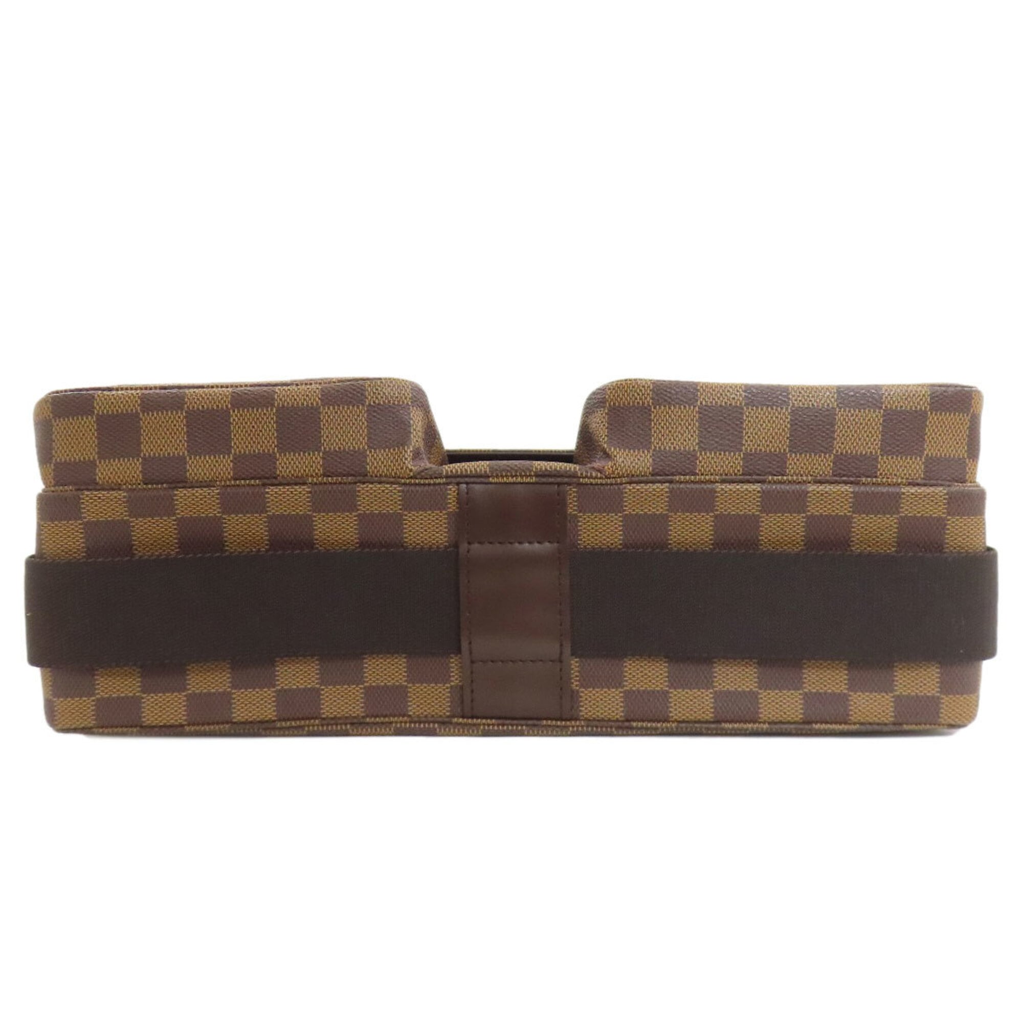 Louis Vuitton Damier Canvas Ebene Damier Canvas Shoulder Bag (Pre-Owned)
