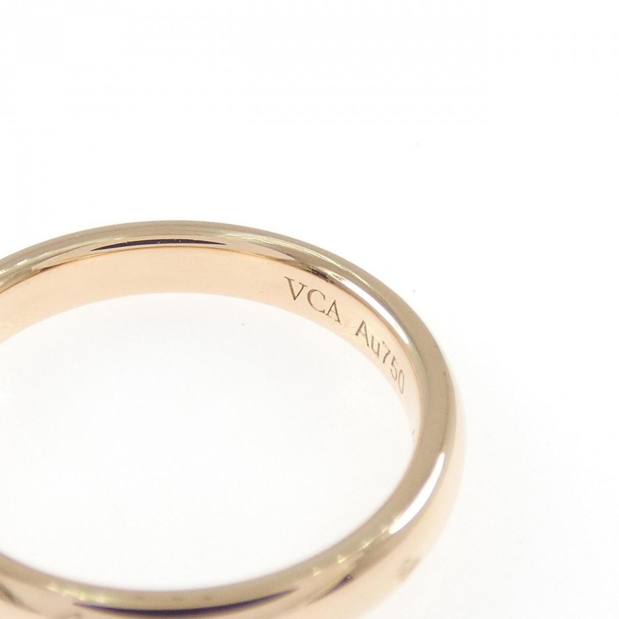 Van Cleef & Arpels Pink Gold (18K) Band Ring (Pre-Owned)