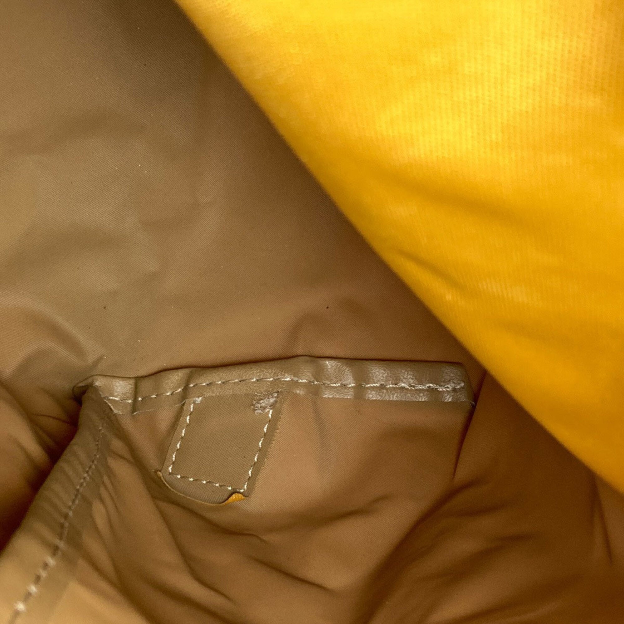 Longchamp Yellow Nylon (Pre-Owned)