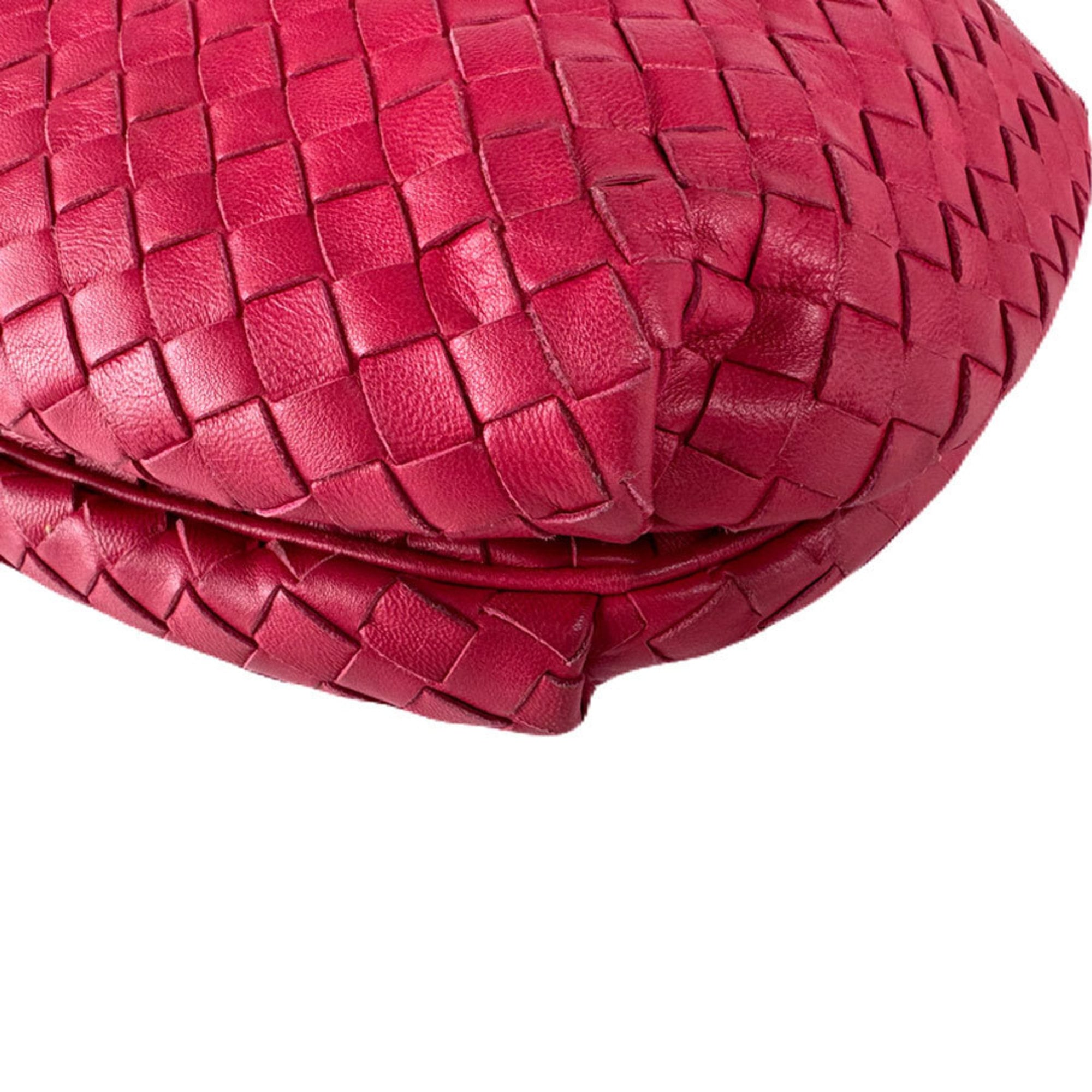 Bottega Veneta Intrecciato Leather Shoulder Bag (Pre-Owned)