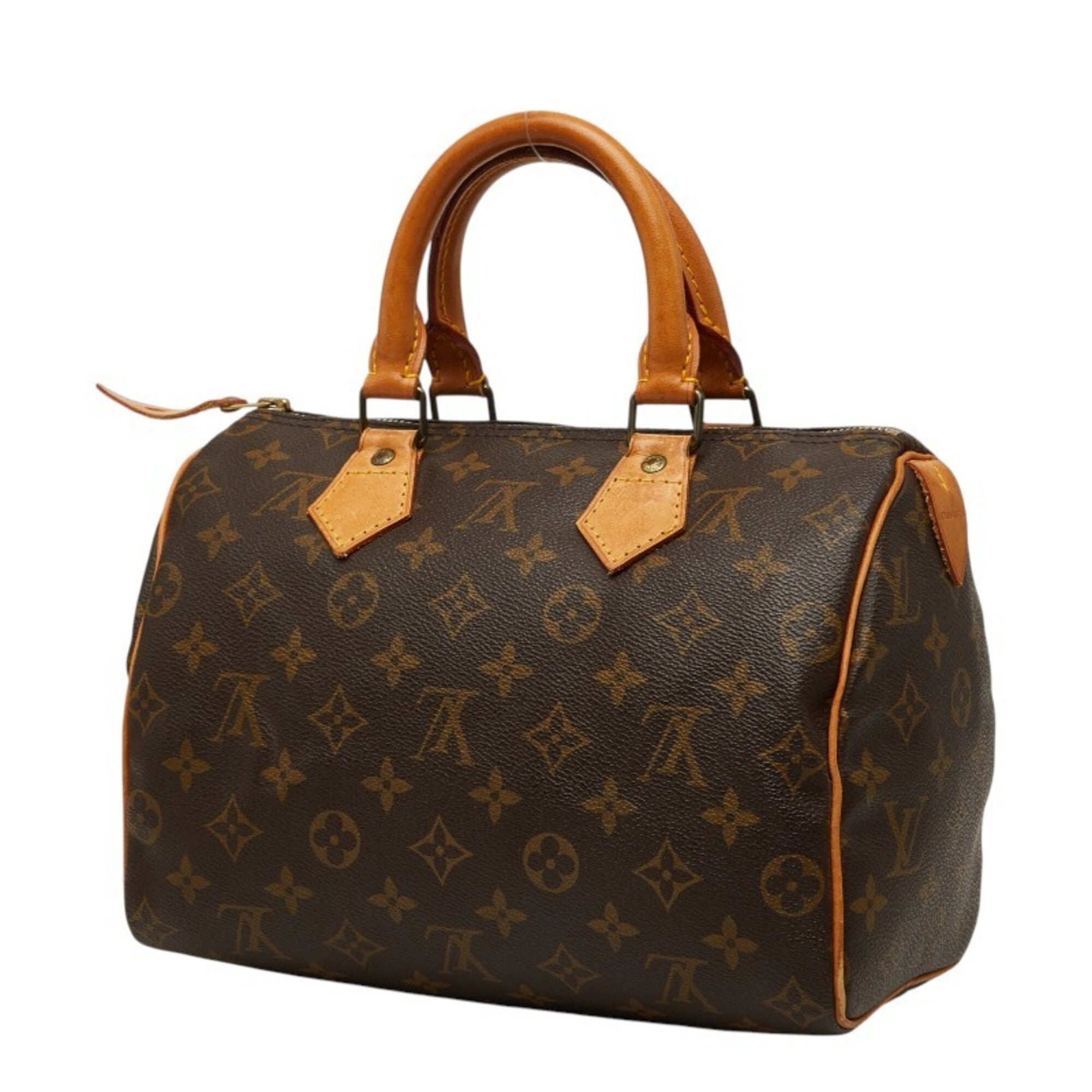 Louis Vuitton Brown Monogram Pvc Leather Boston Bag Handbag (Pre-Owned)