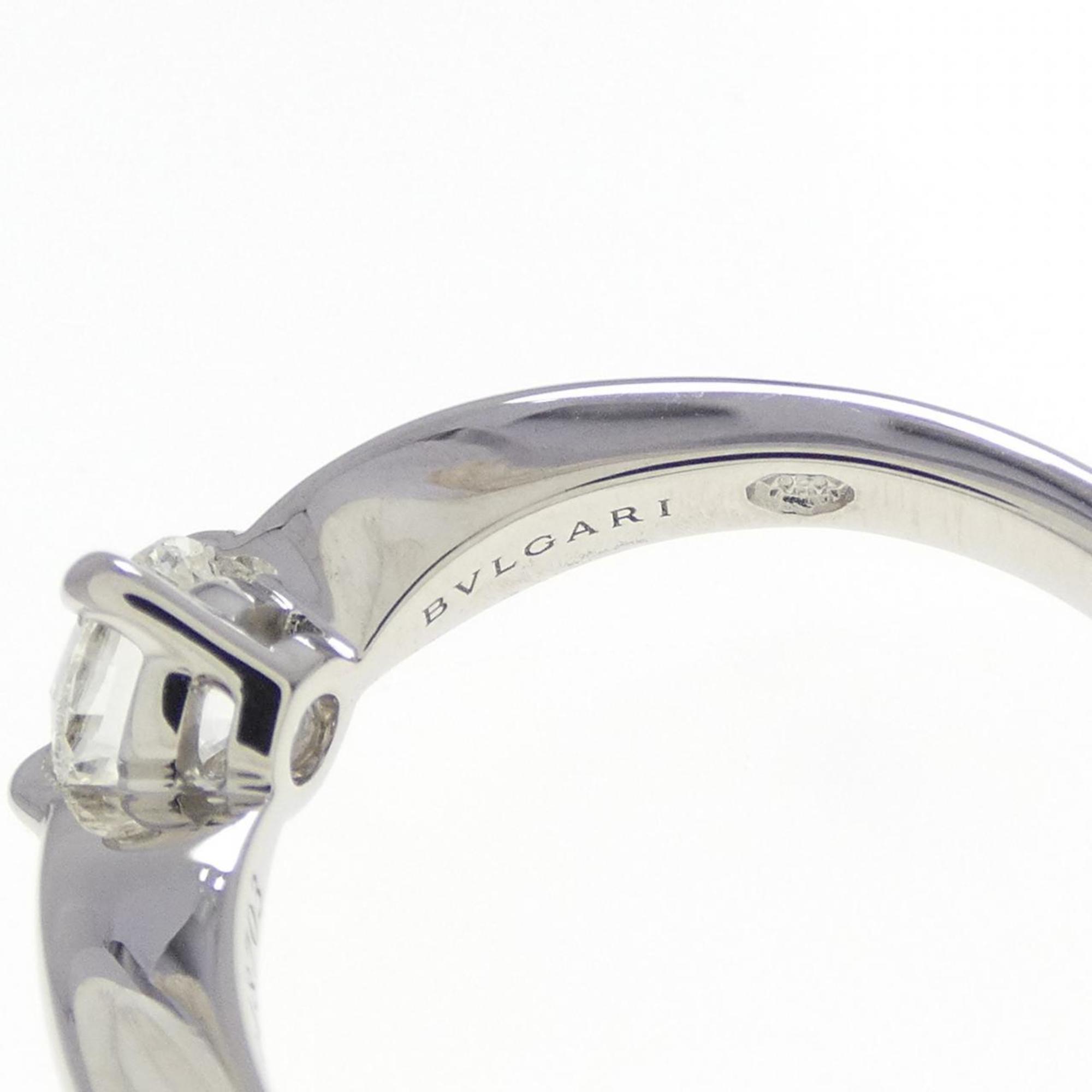 Bvlgari Platinum Platinum 950 Band Ring (Pre-Owned)