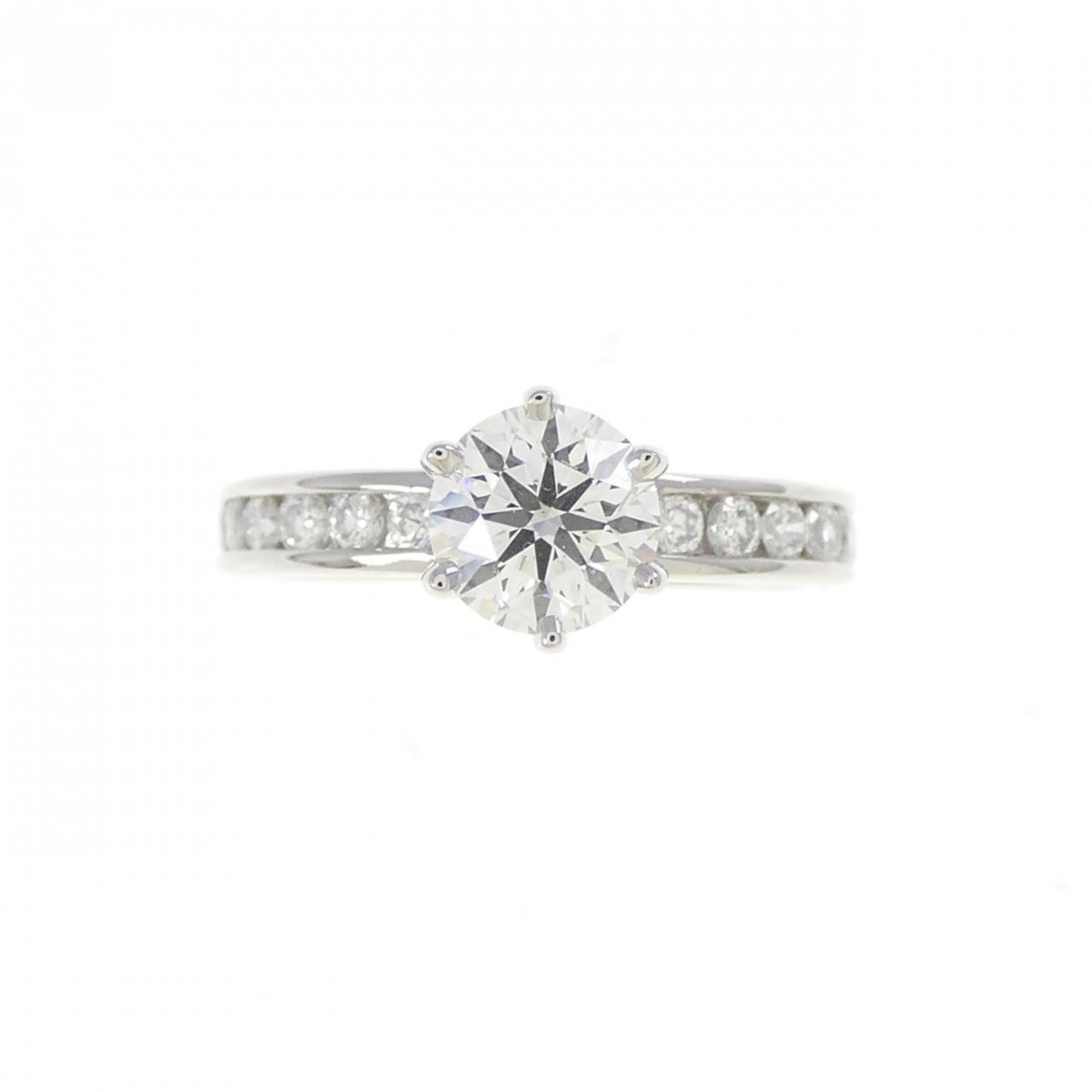 Tiffany Platinum Platinum 950 Band Ring (Pre-Owned)