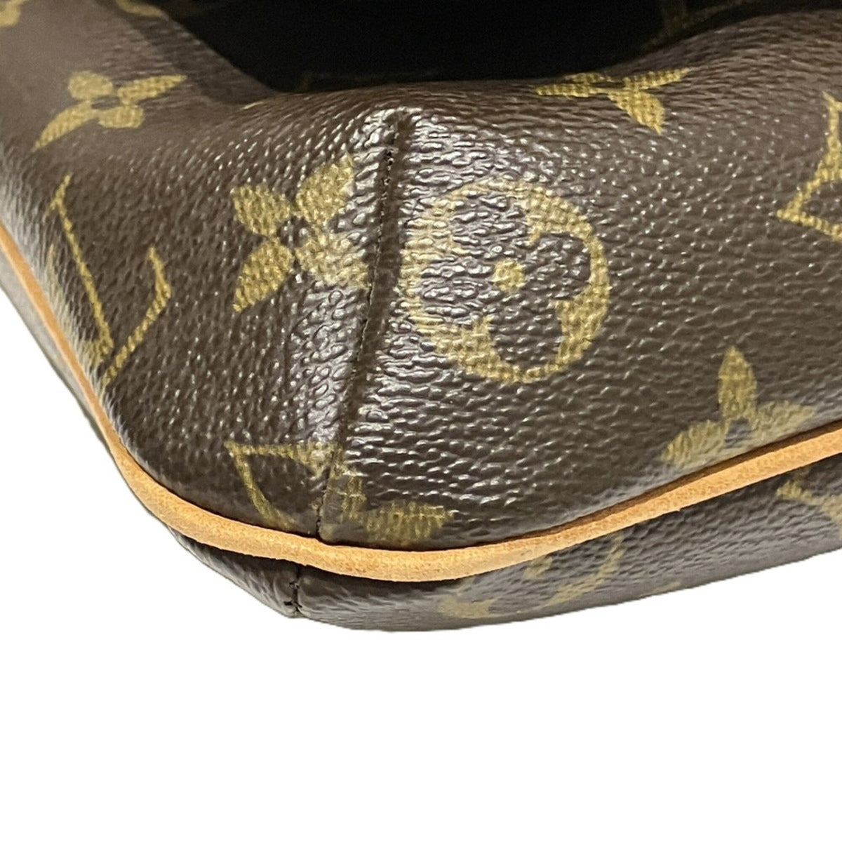Louis Vuitton Brown Monogram Canvas Shoulder Bag (Pre-Owned)