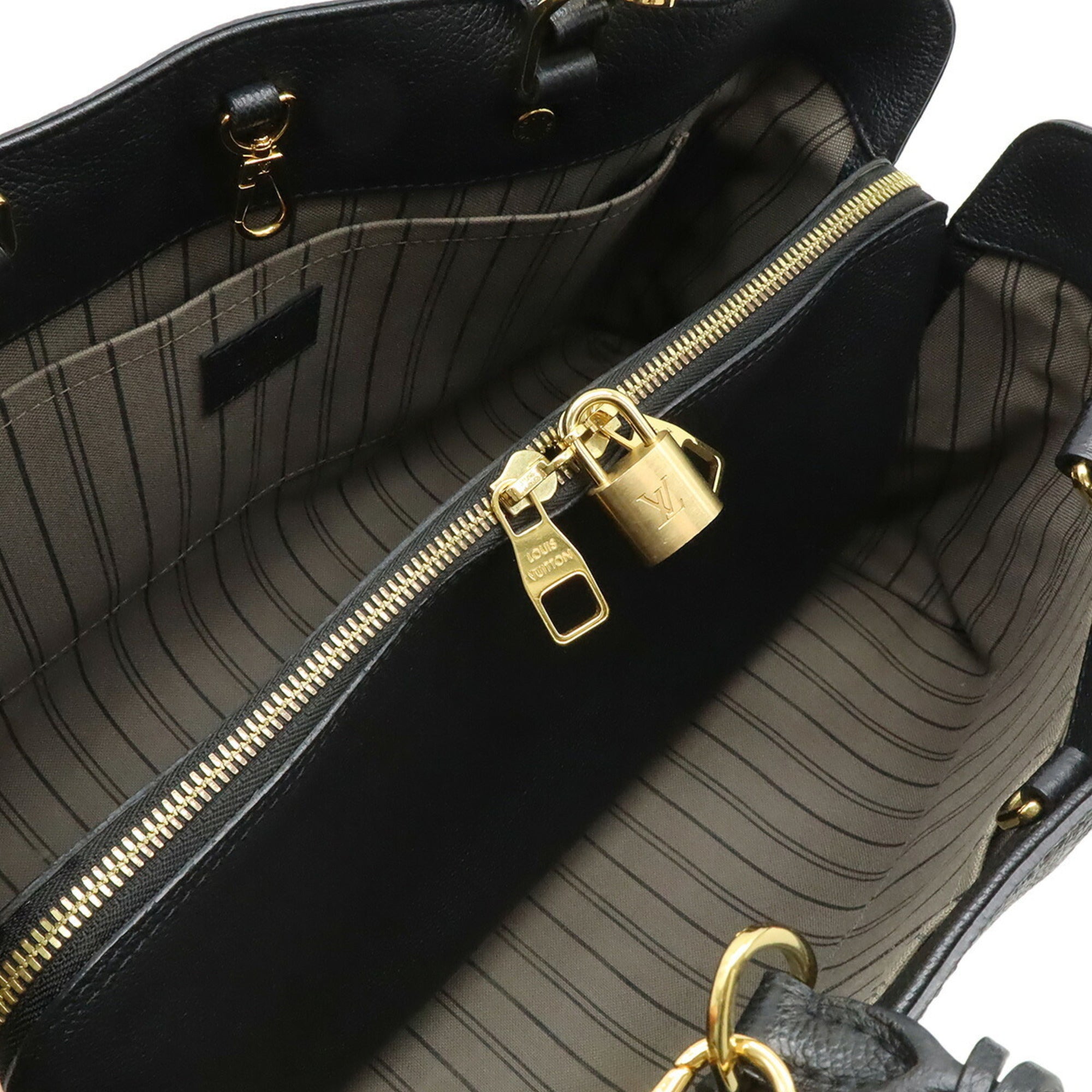 Louis Vuitton Monogram Noir Monogram Empreinte Handbag Shoulder Bag Tote Bag (Pre-Owned)