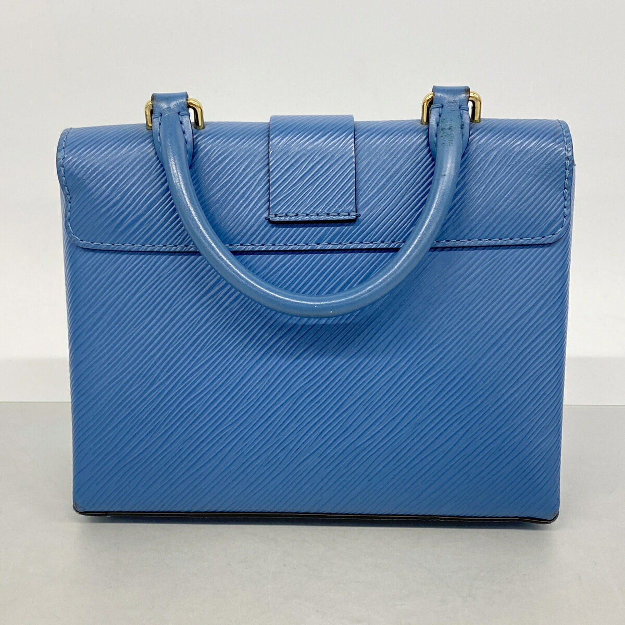 Louis Vuitton Blue Jean Handbag (Pre-Owned)
