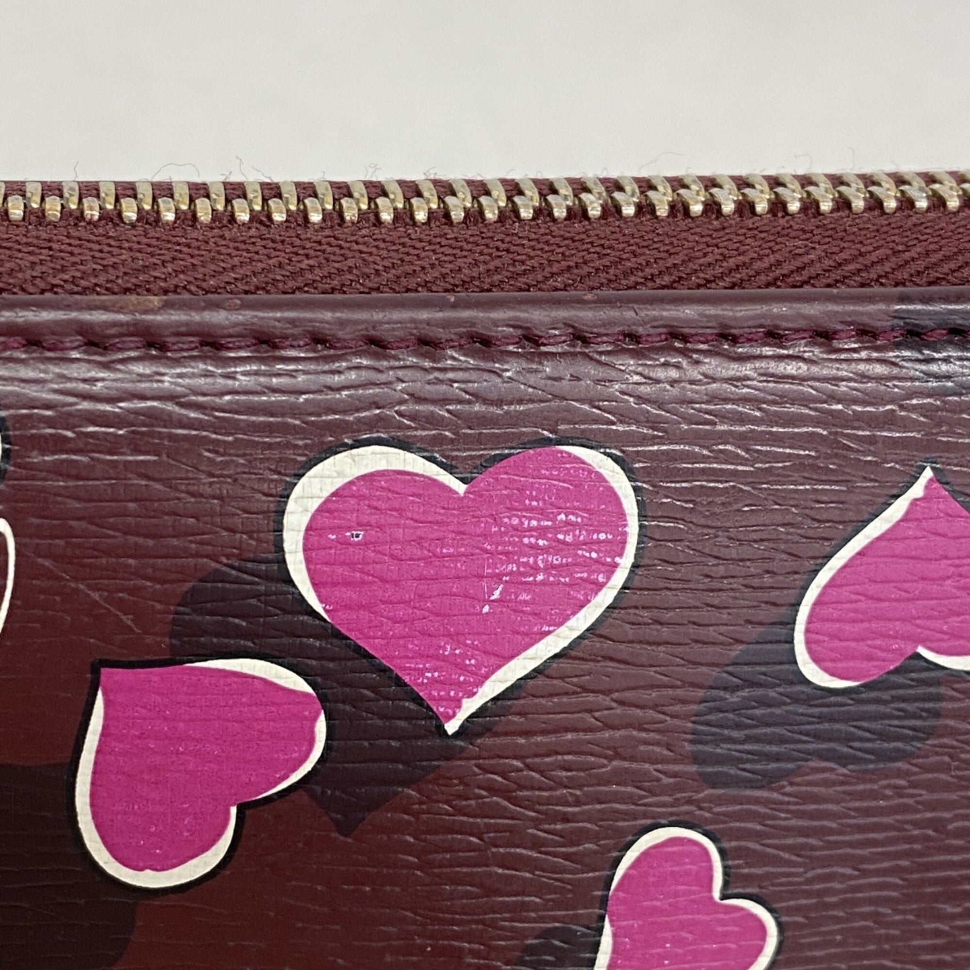 Gucci Pink Purple Long Wallet (Bi-Fold) (Pre-Owned)