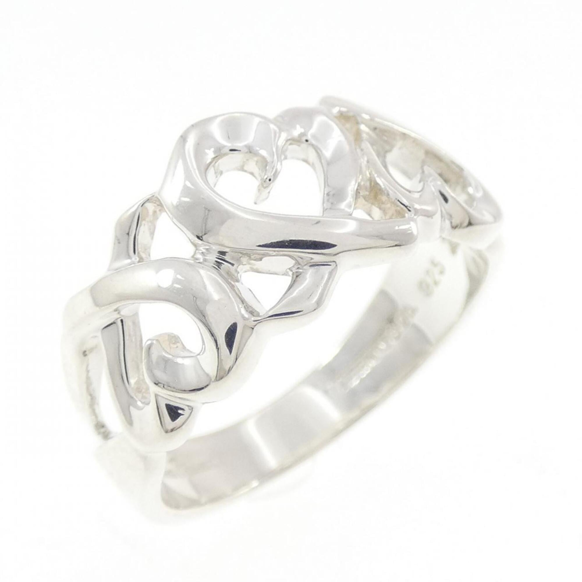 Tiffany Silver 925 Band Ring (Pre-Owned)
