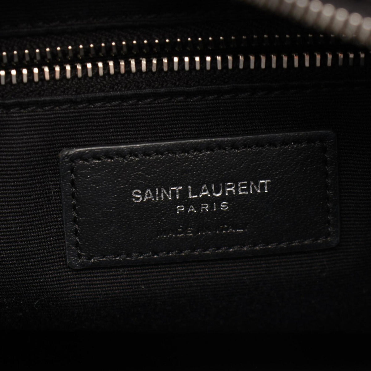 Saint Laurent Black Leather Handbag Shoulder Bag (Pre-Owned)