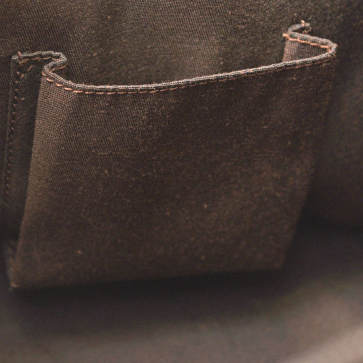 Gucci Black Dark Brown Gg Canvas Shopping Bag Tote Bag (Pre-Owned)