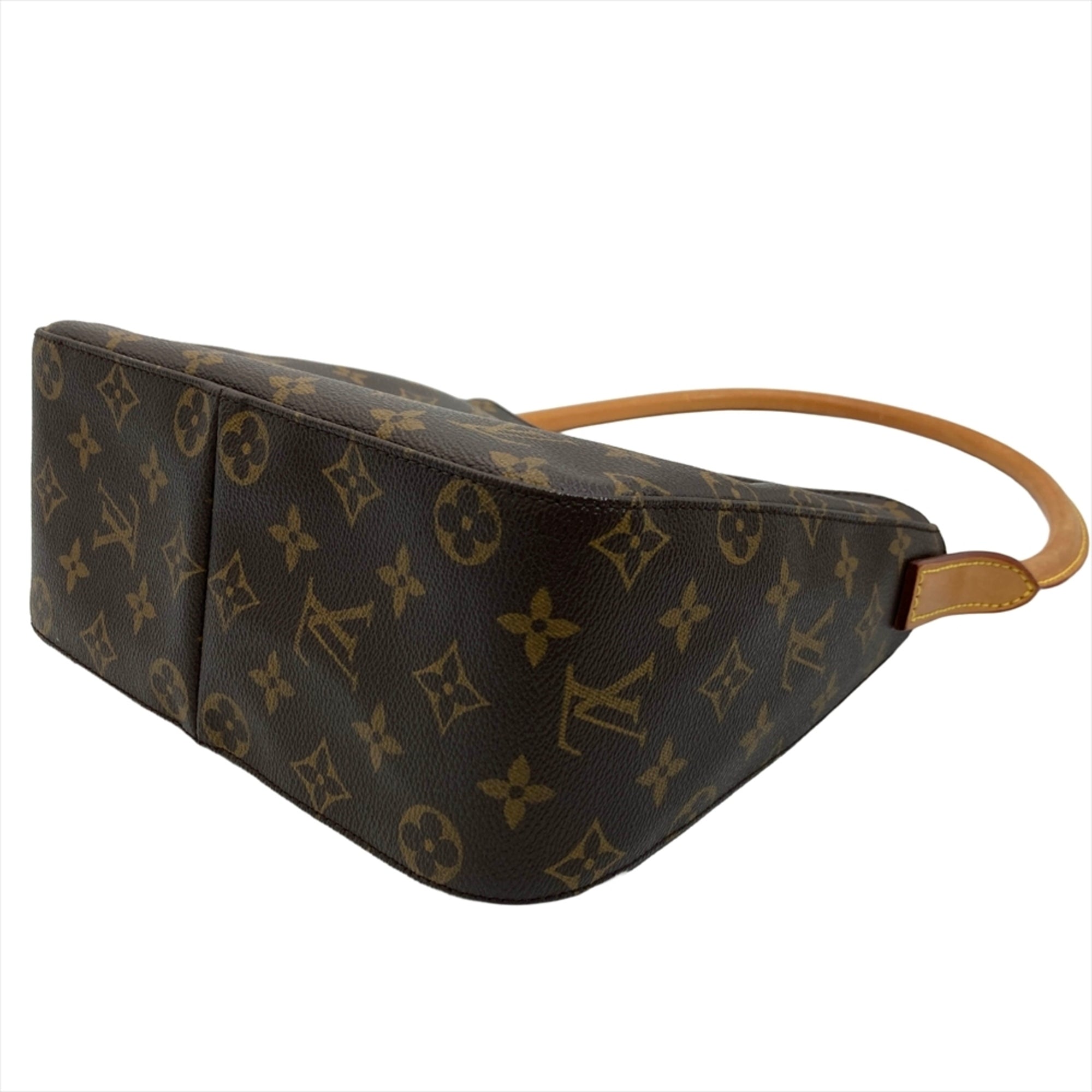 Louis Vuitton Brown Monogram Canvas Handbag (Pre-Owned)