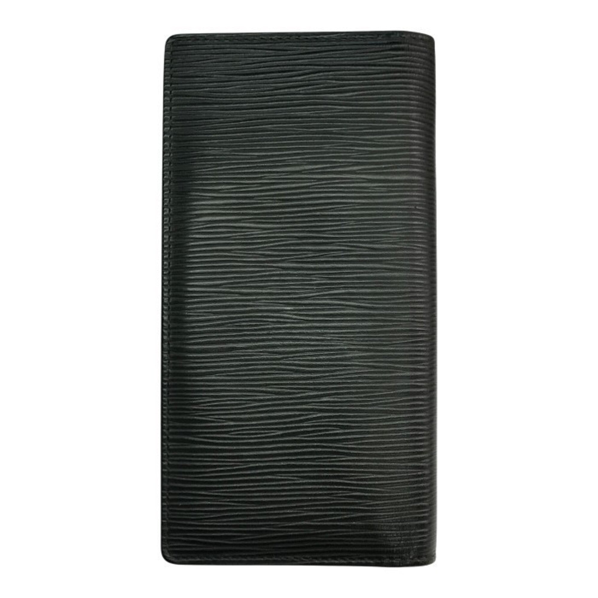 Louis Vuitton Epi Noir Long Wallet (Bi-Fold) (Pre-Owned)