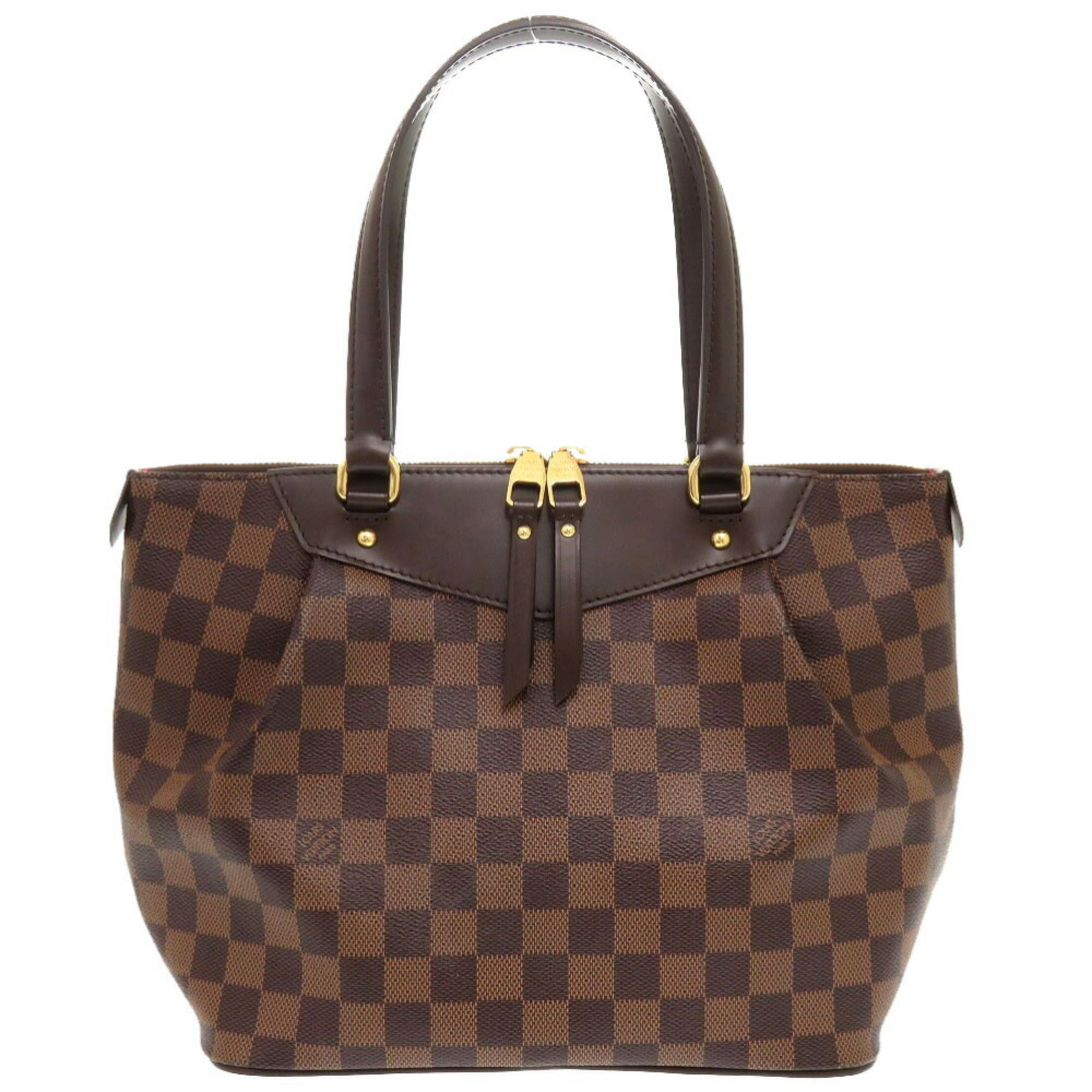 Louis Vuitton Brown Damier Canvas Handbag (Pre-Owned)