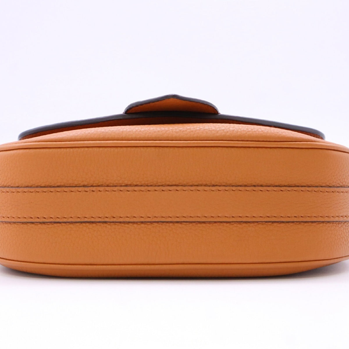 Louis Vuitton Brown Caramel Cream Leather Shoulder Bag (Pre-Owned)