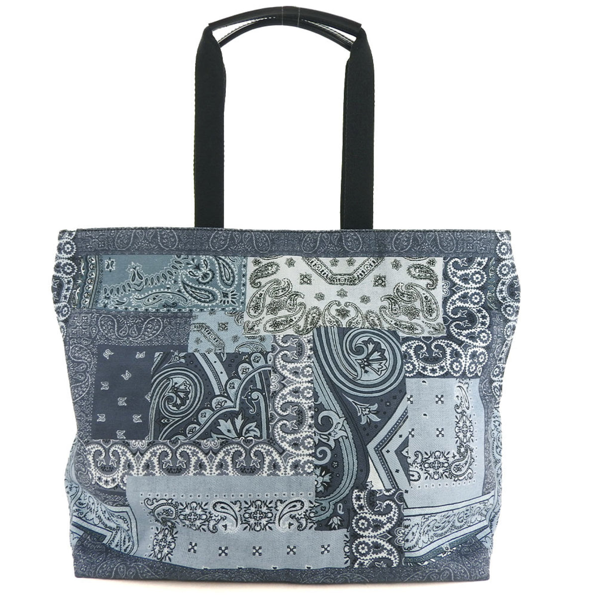 Etro Blue Cotton Tote Bag (Pre-Owned)