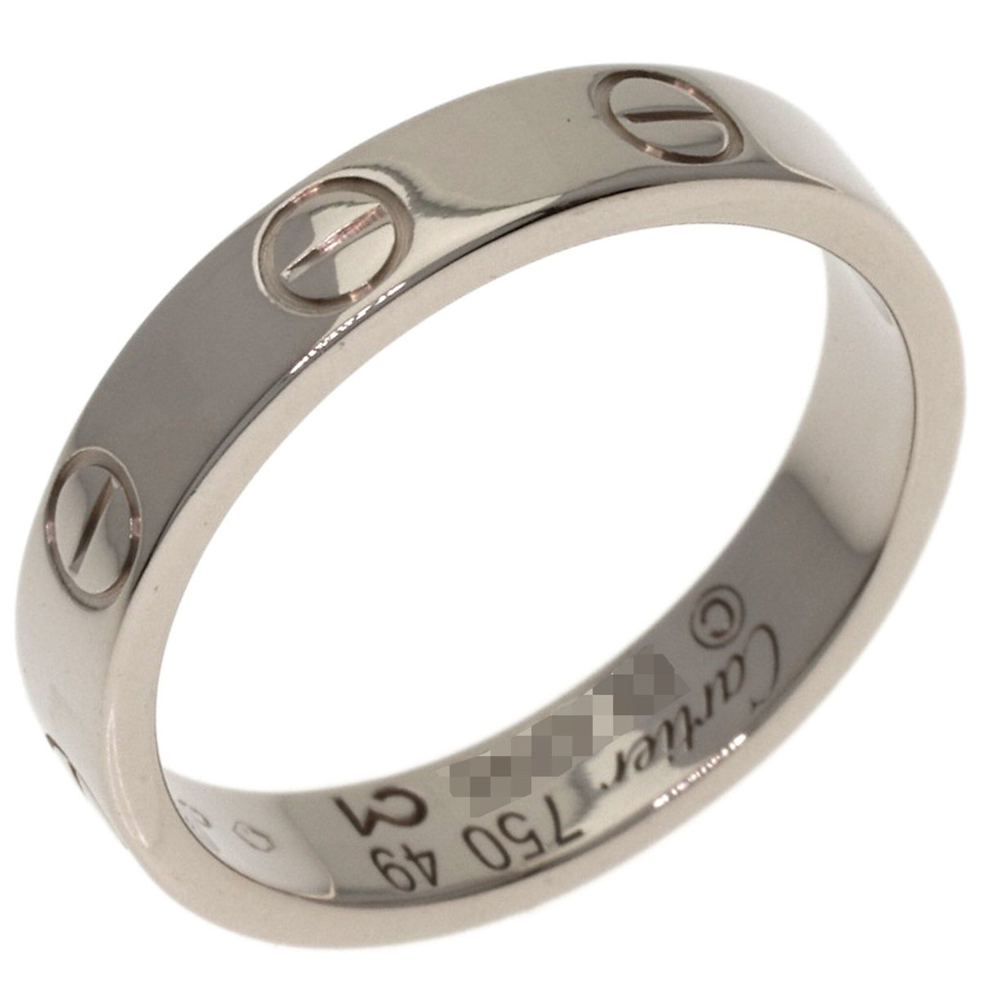 Cartier White Gold (18K) Band Ring (Pre-Owned)