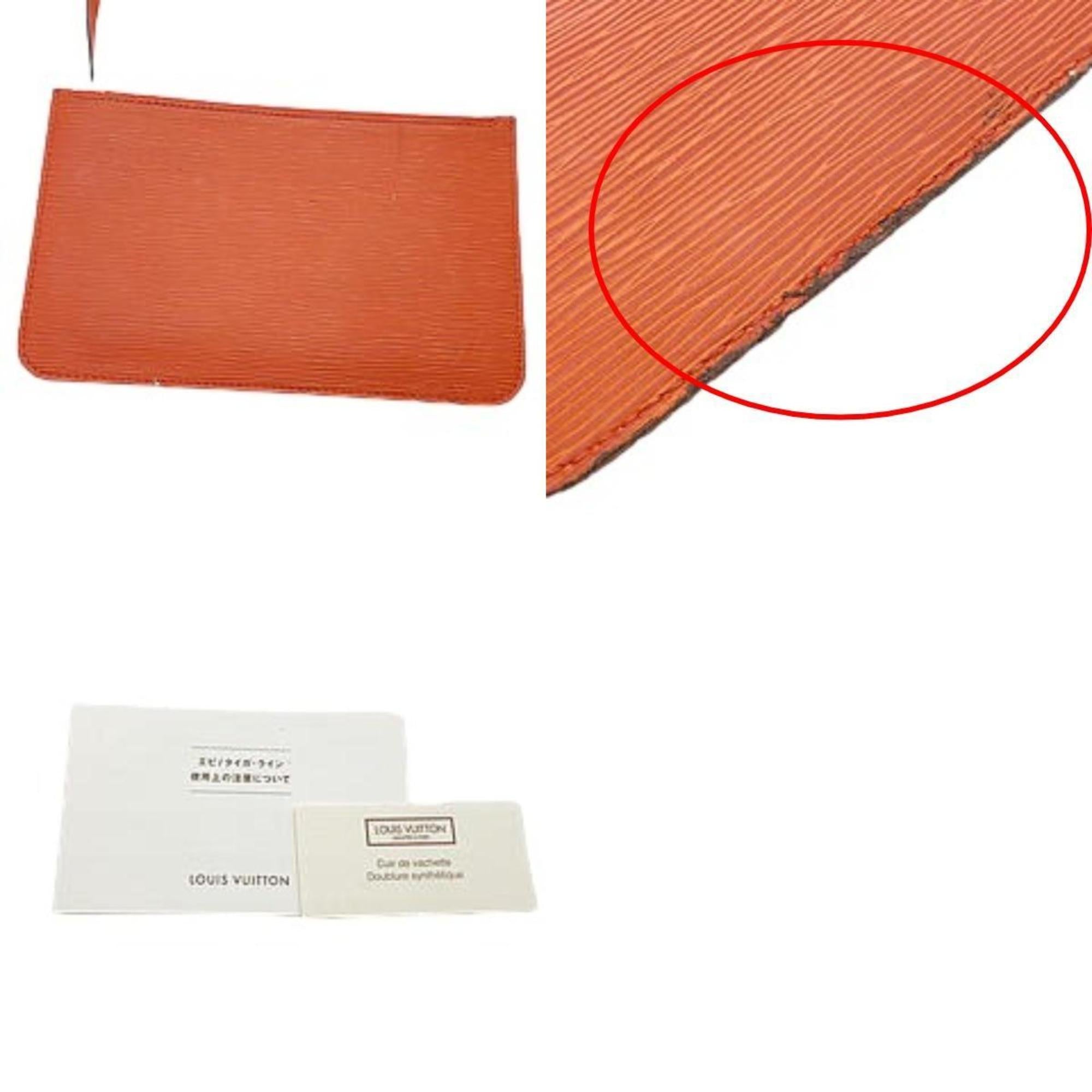 Louis Vuitton Orange Epi Leather Tote Bag (Pre-Owned)