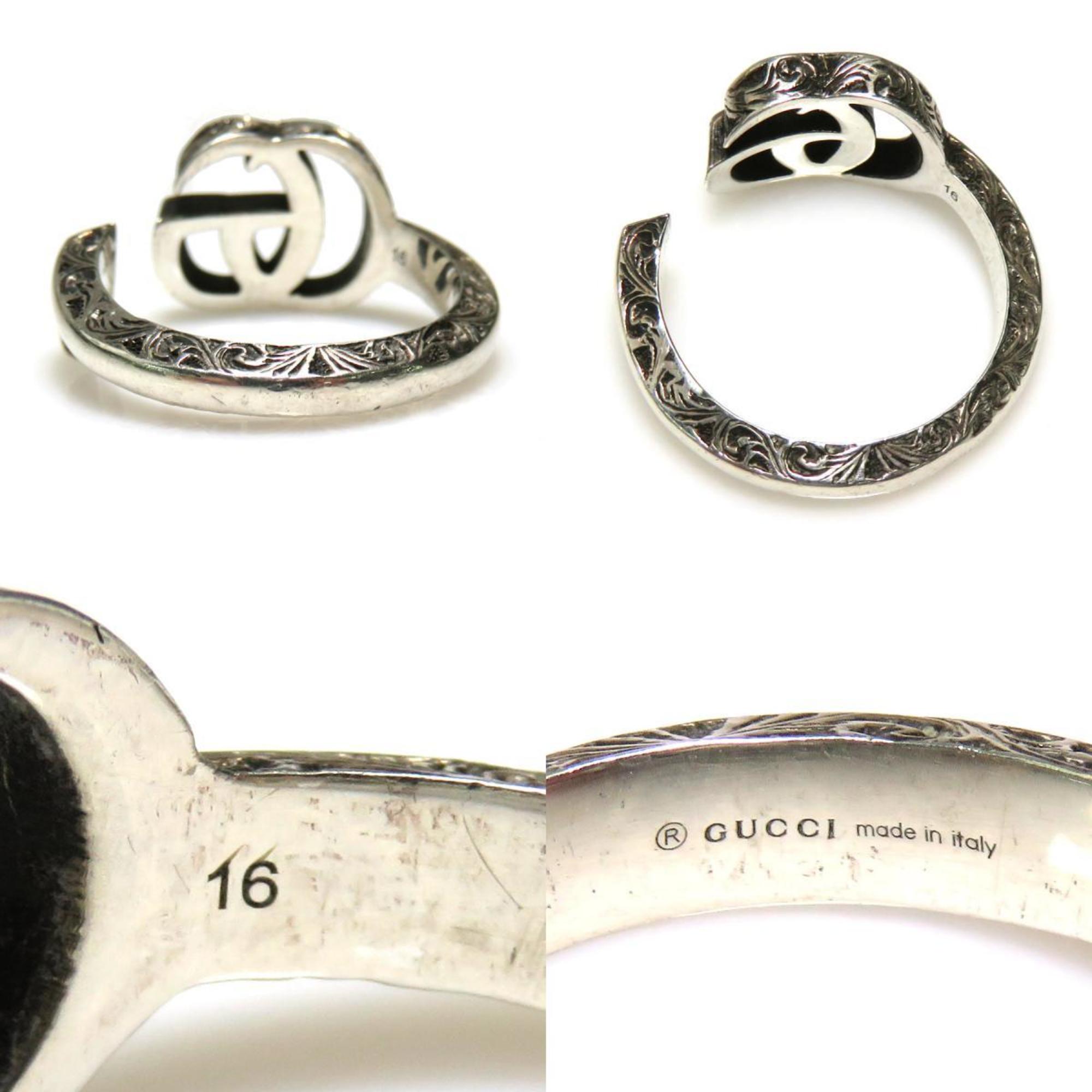 Gucci Silver Silver 925 Band Ring (Pre-Owned)