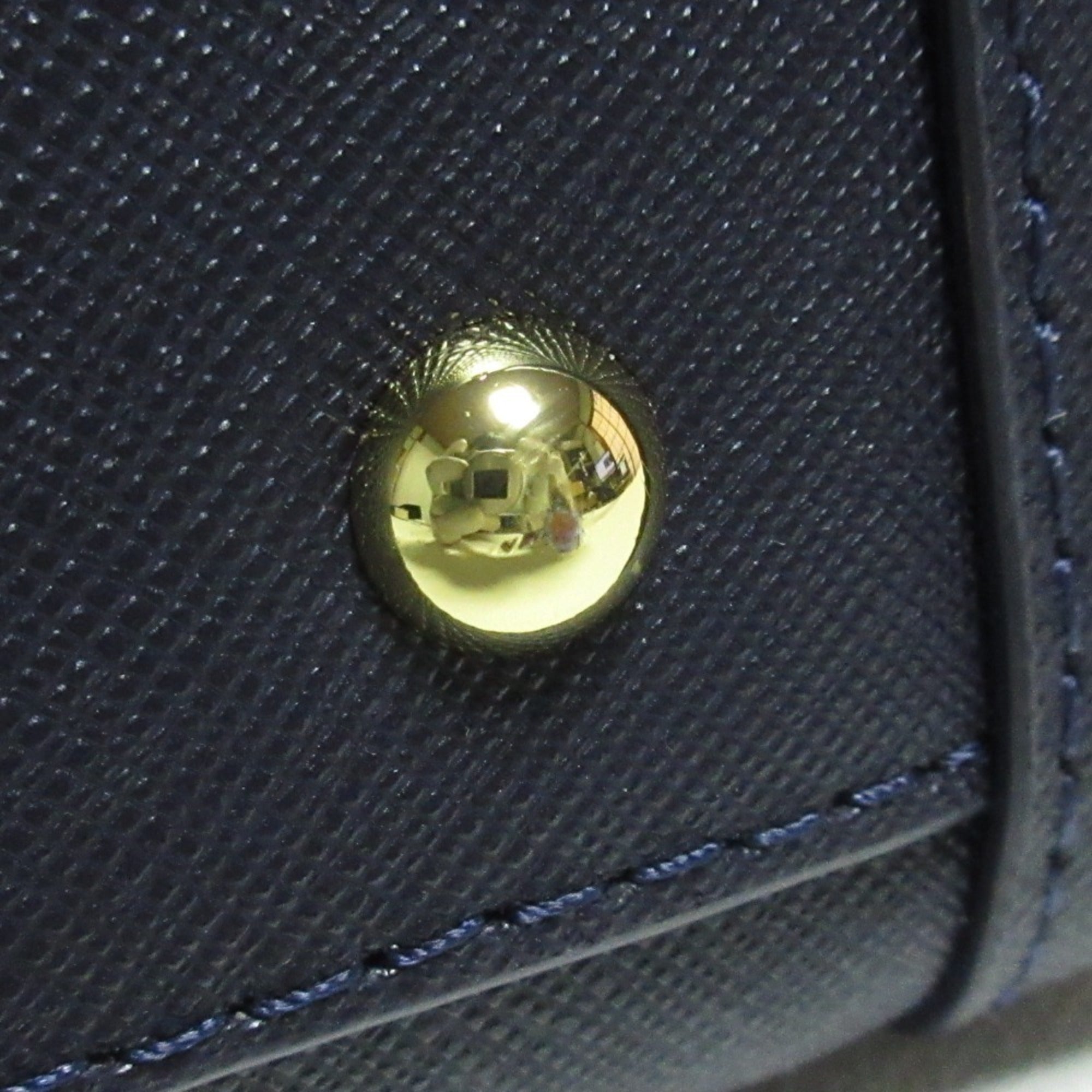 Ralph Lauren Navy Shoulder Bag Tote Bag (Pre-Owned)