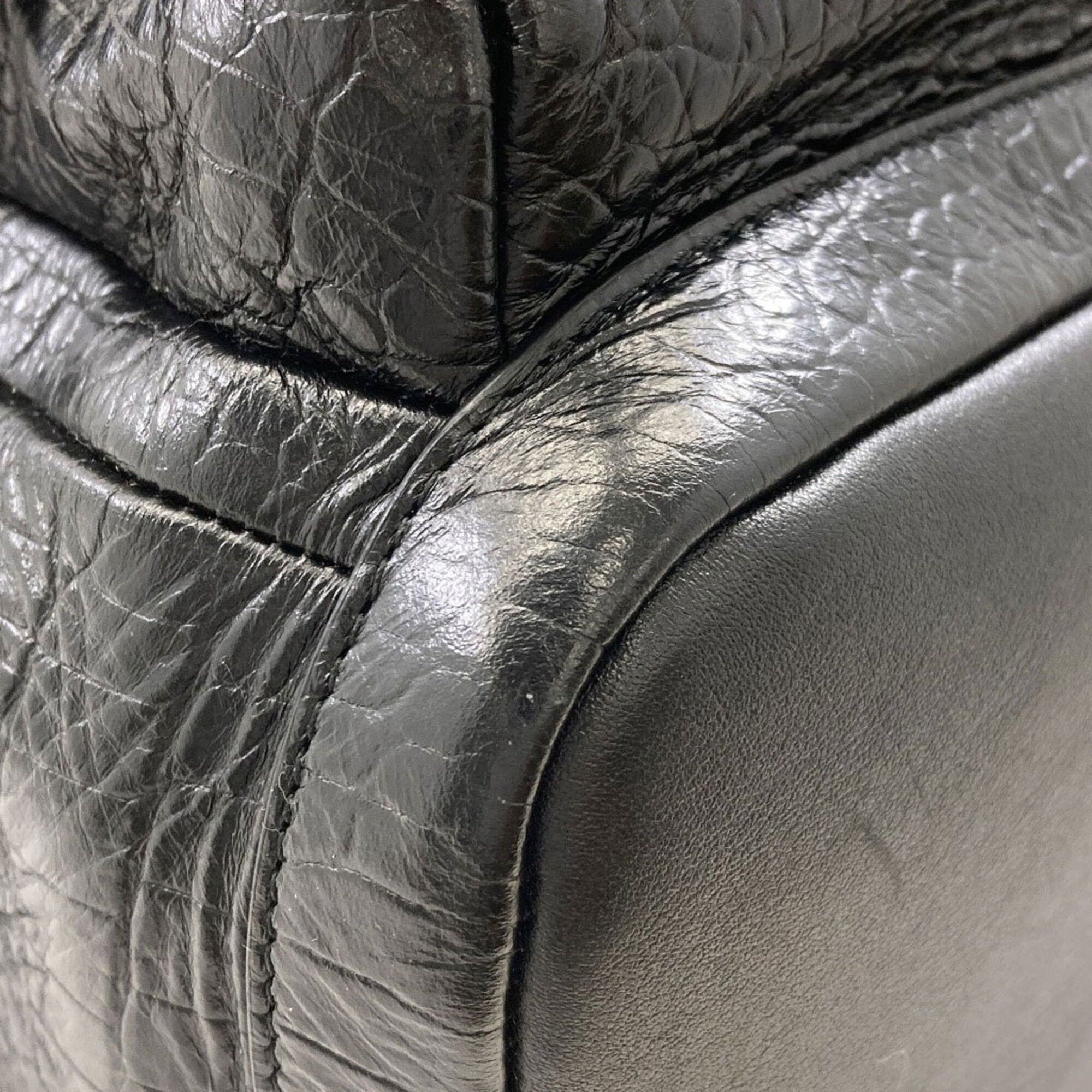 Jimmy Choo Black Leather Backpack (Pre-Owned)