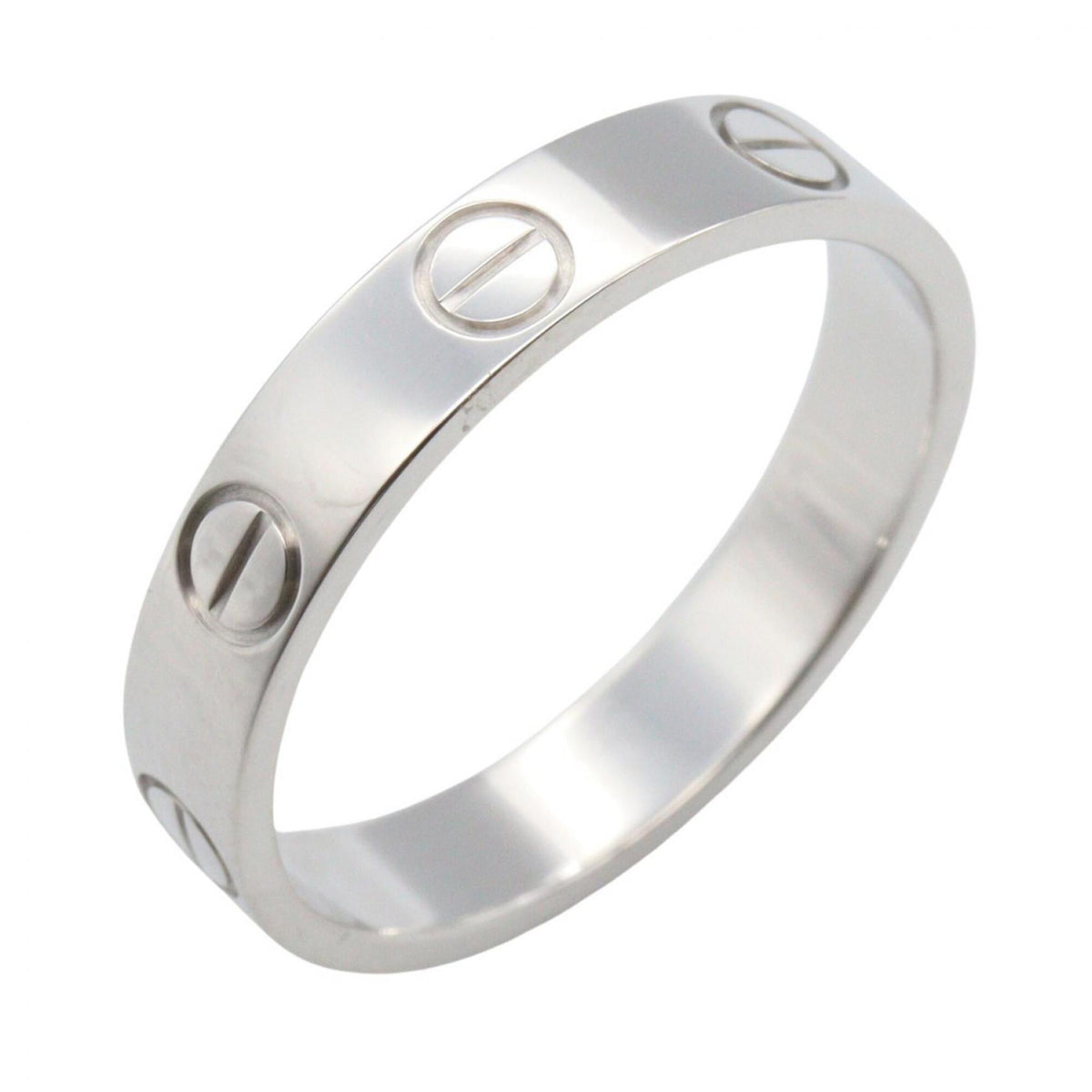 Cartier Silver White Gold (18K) Band Ring (Pre-Owned)