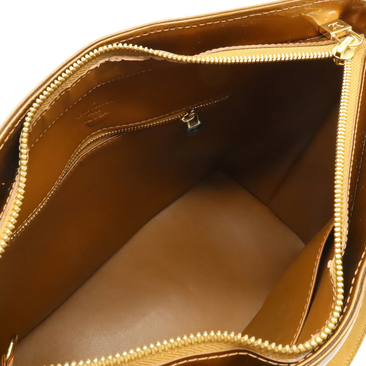 Louis Vuitton Monogram Vernis Bronze Shoulder Bag Tote Bag (Pre-Owned)