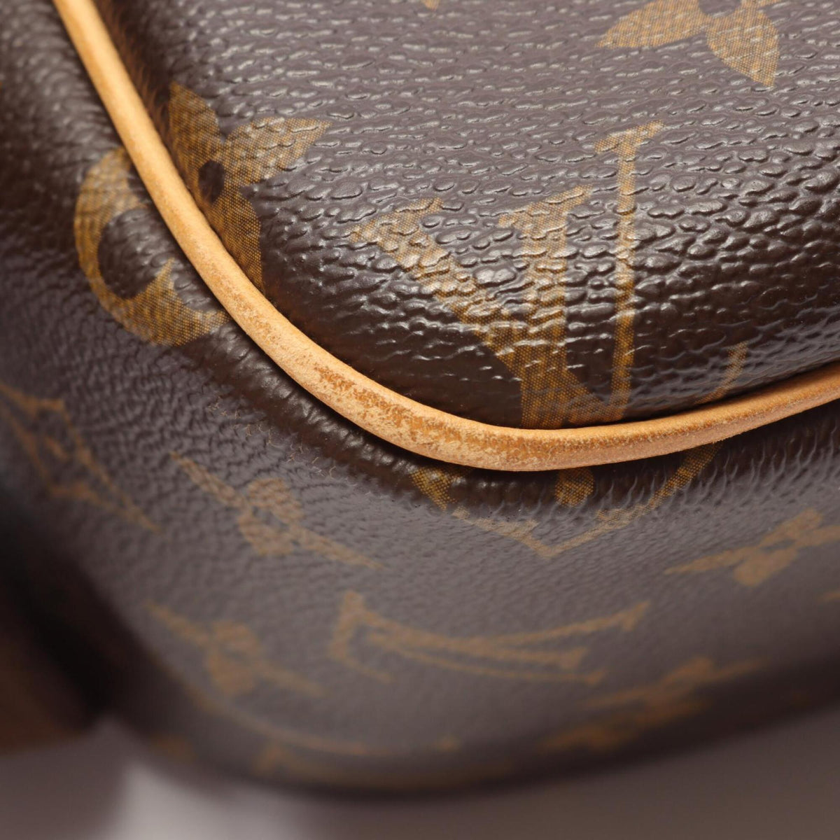 Louis Vuitton Brown Monogram Monogram Leather Handbag Shoulder Bag (Pre-Owned)