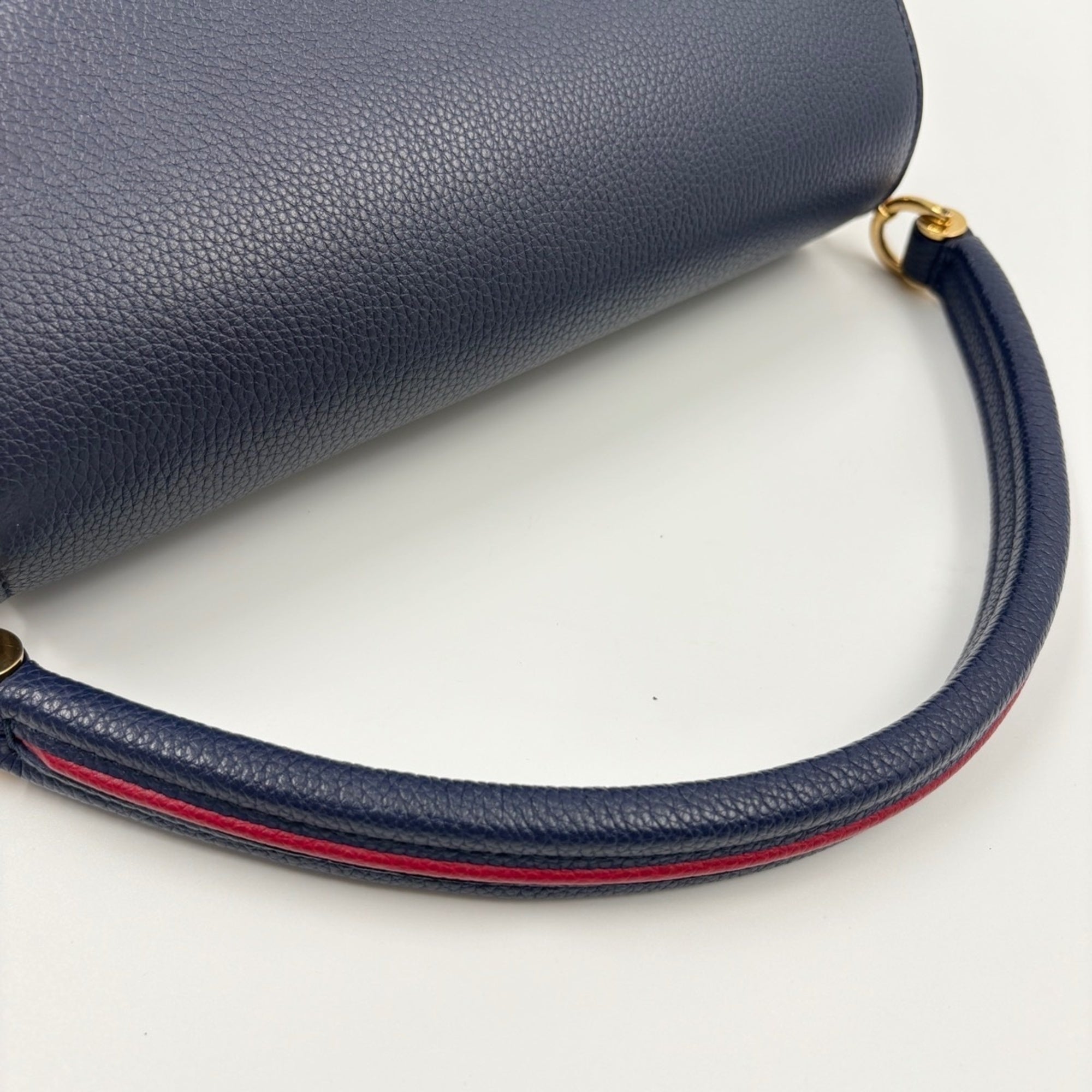 Louis Vuitton Blue Handbag (Pre-Owned)