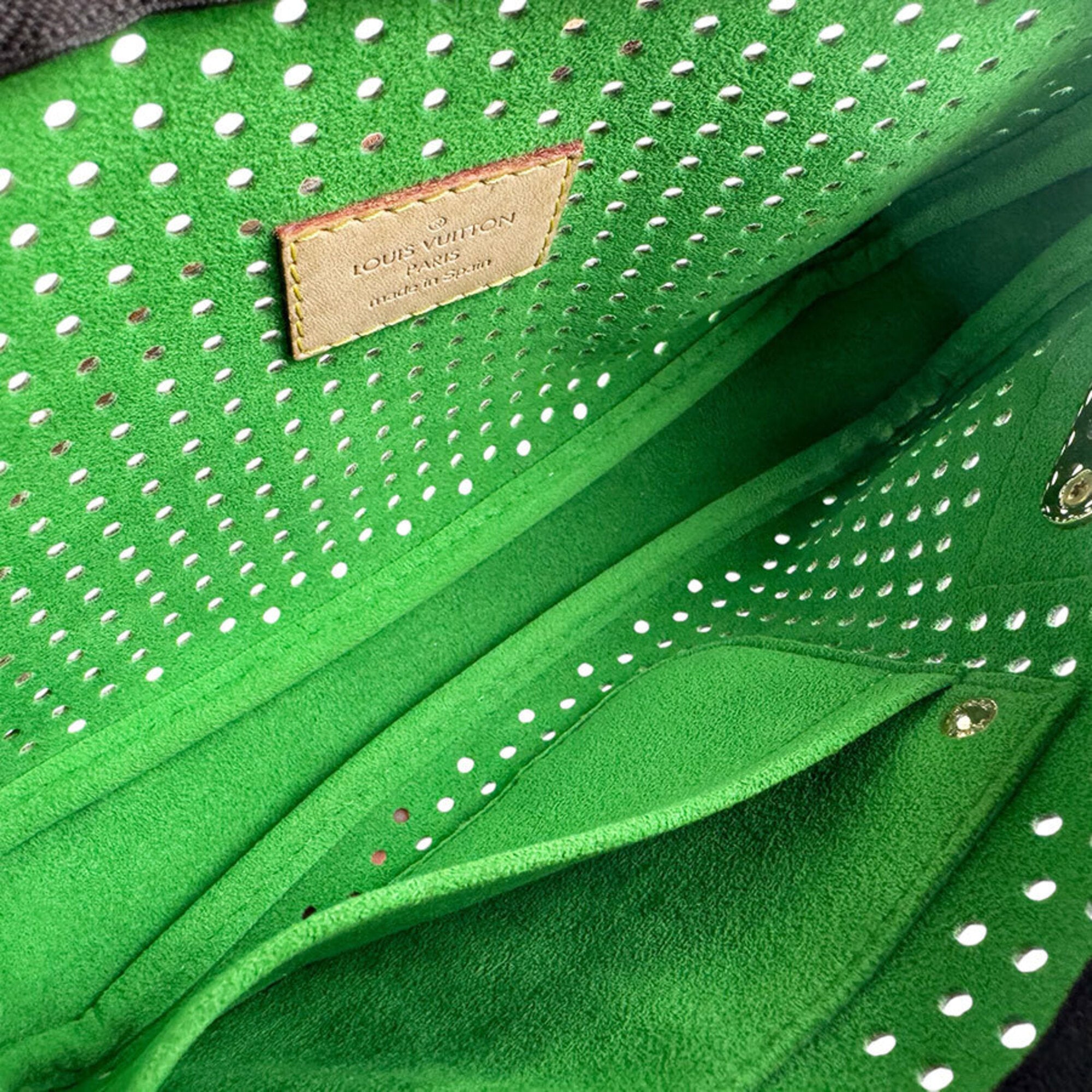Louis Vuitton Monogram Vert Monogram Handbag Pochette (Pre-Owned)