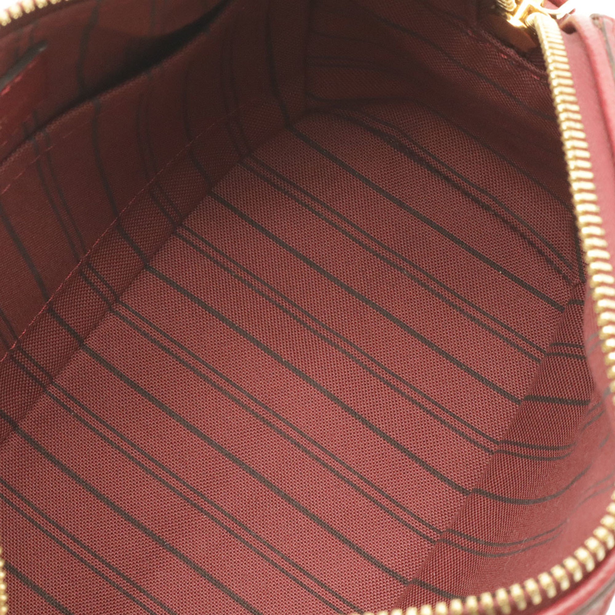 Louis Vuitton Rose Monogram Empreinte Leather Handbag Shoulder Bag (Pre-Owned)