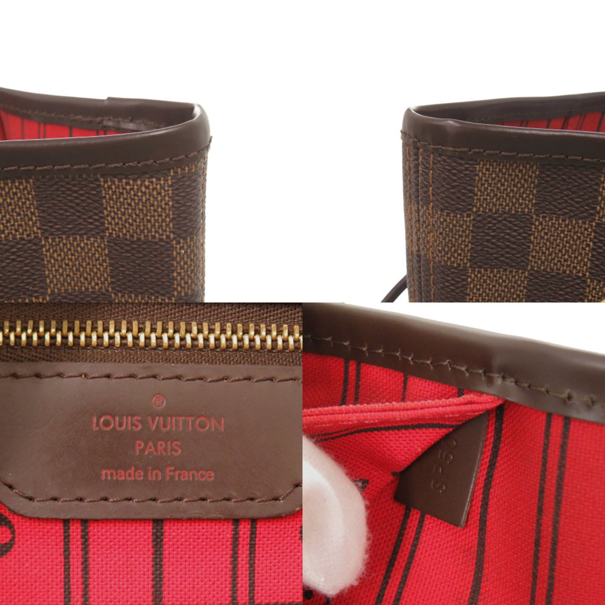 Louis Vuitton Brown Damier Canvas Damier Canvas Tote Bag (Pre-Owned)