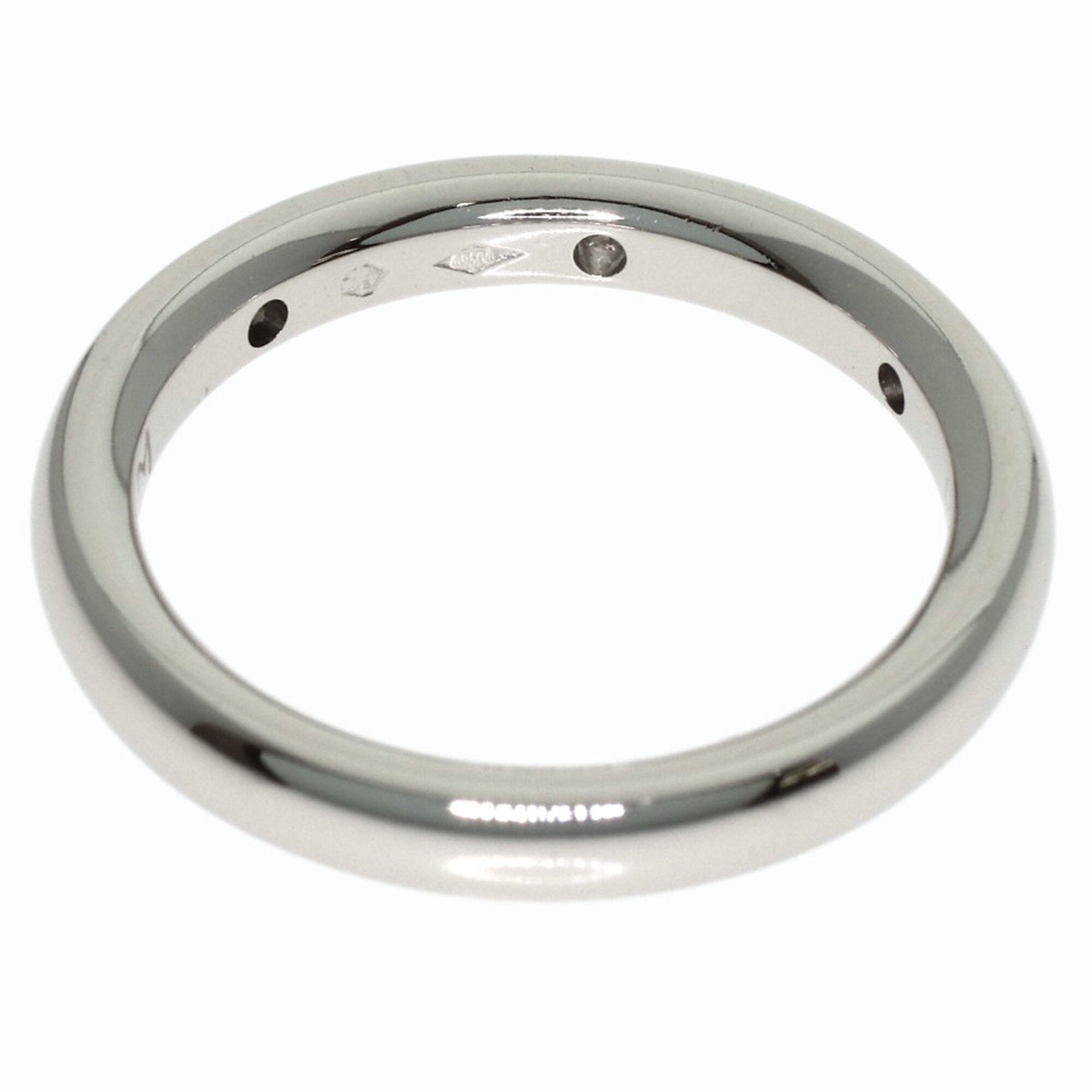 Van Cleef & Arpels Platinum 950 Band Ring (Pre-Owned)