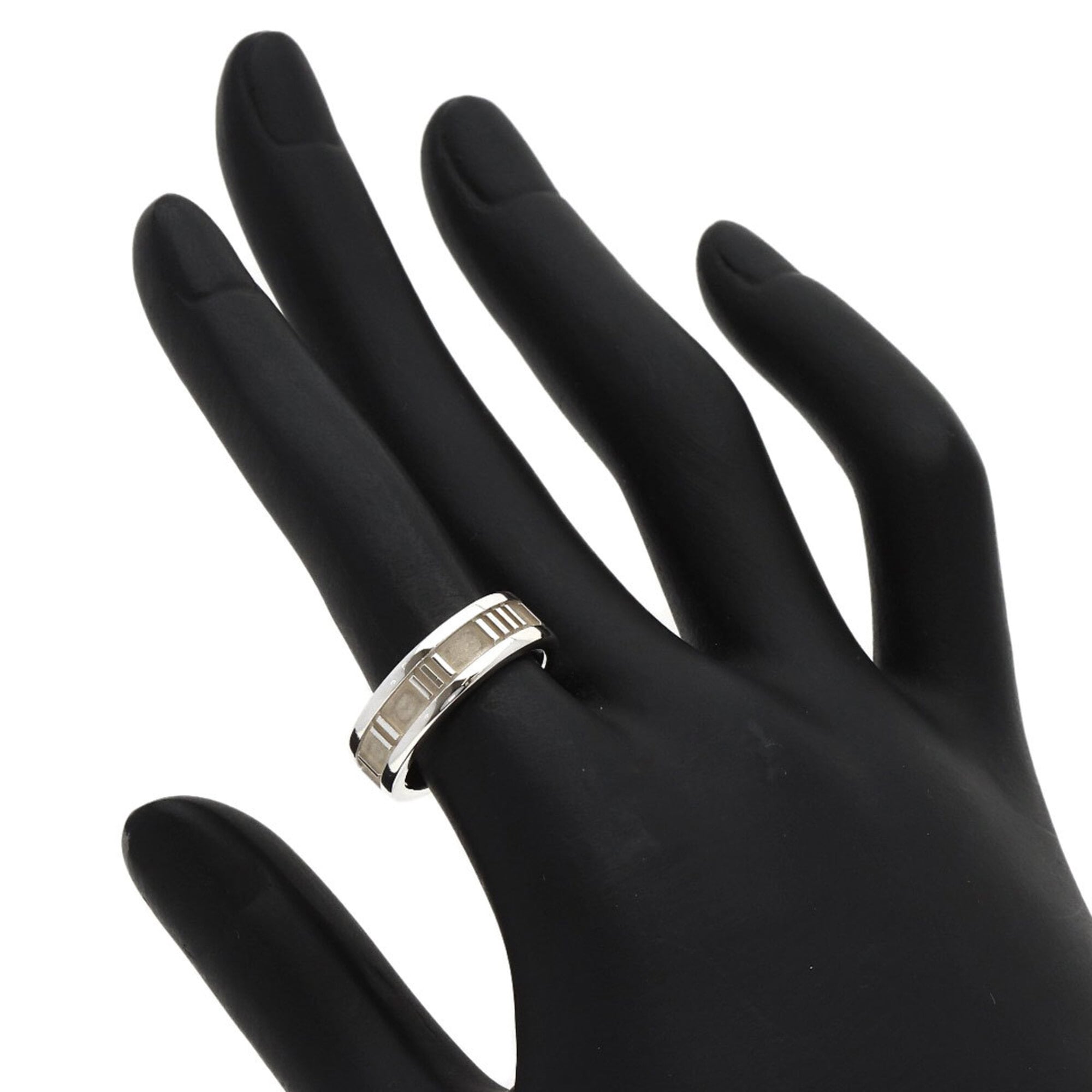 Tiffany Silver Band Ring (Pre-Owned)