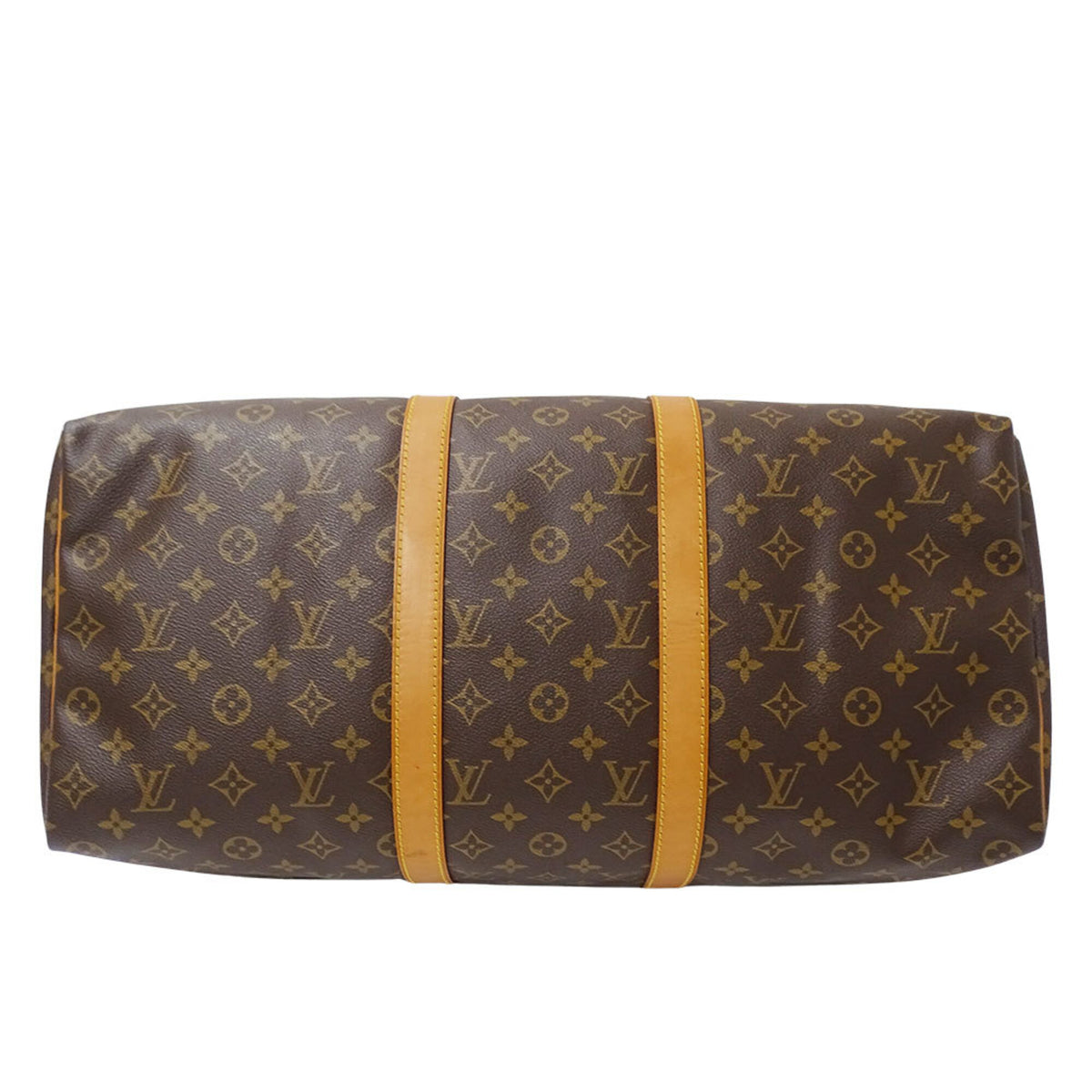 Louis Vuitton Brown Monogram Canvas Boston Bag (Pre-Owned)