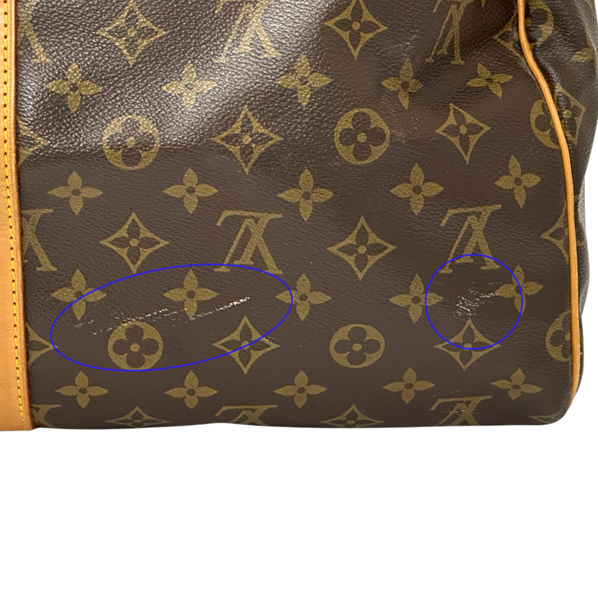 Louis Vuitton Brown Monogram Monogram Boston Bag Handbag (Pre-Owned)