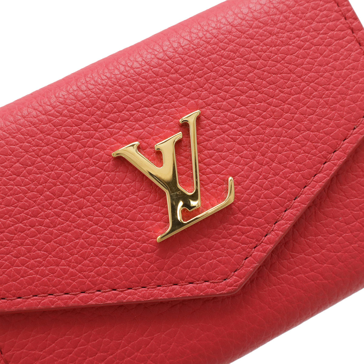 Louis Vuitton Fuchsia Fuchsia Pink Leather Wallet (Tri-Fold) (Pre-Owned)