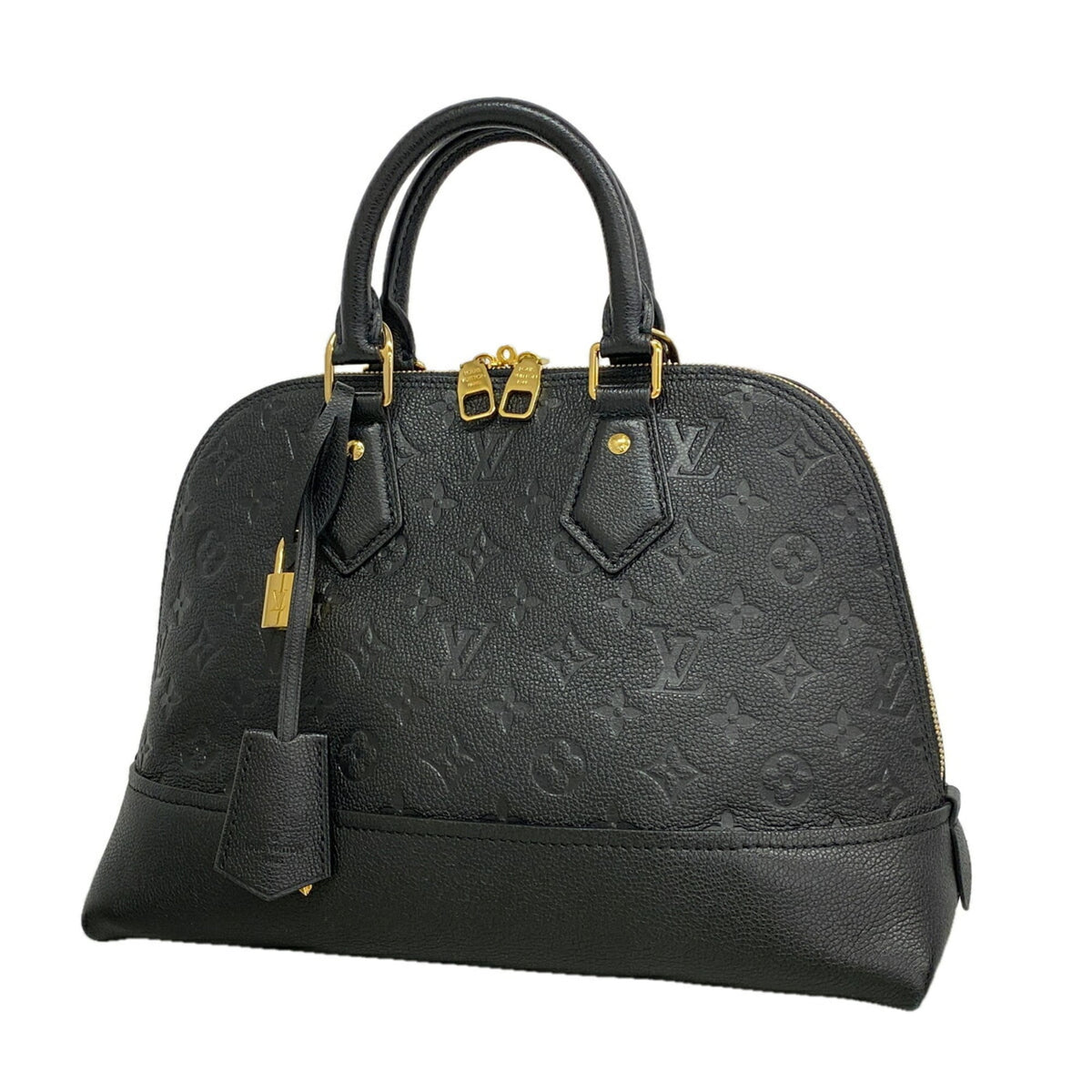 Louis Vuitton Noir Handbag (Pre-Owned)