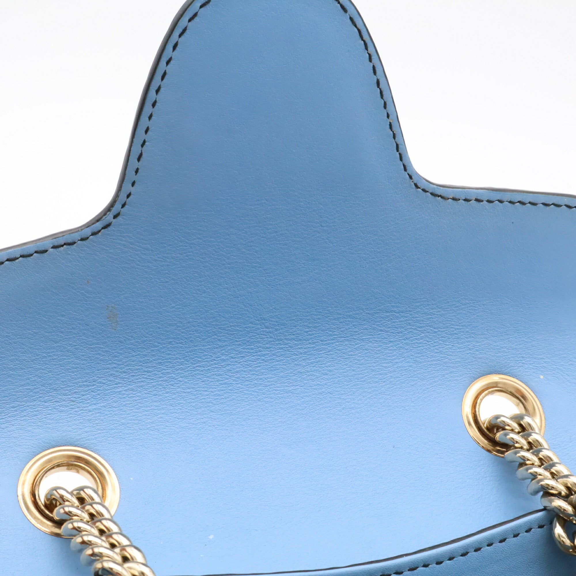 Gucci Light Blue Pochette Shoulder Bag (Pre-Owned)